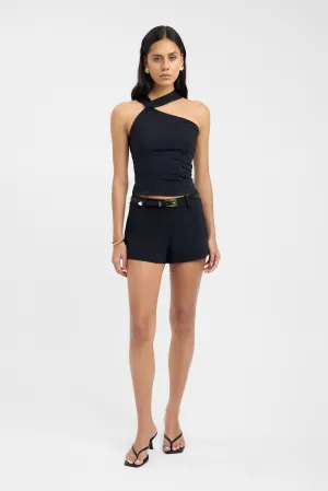 Oyster Low Rise Short Durable Hem Finishing