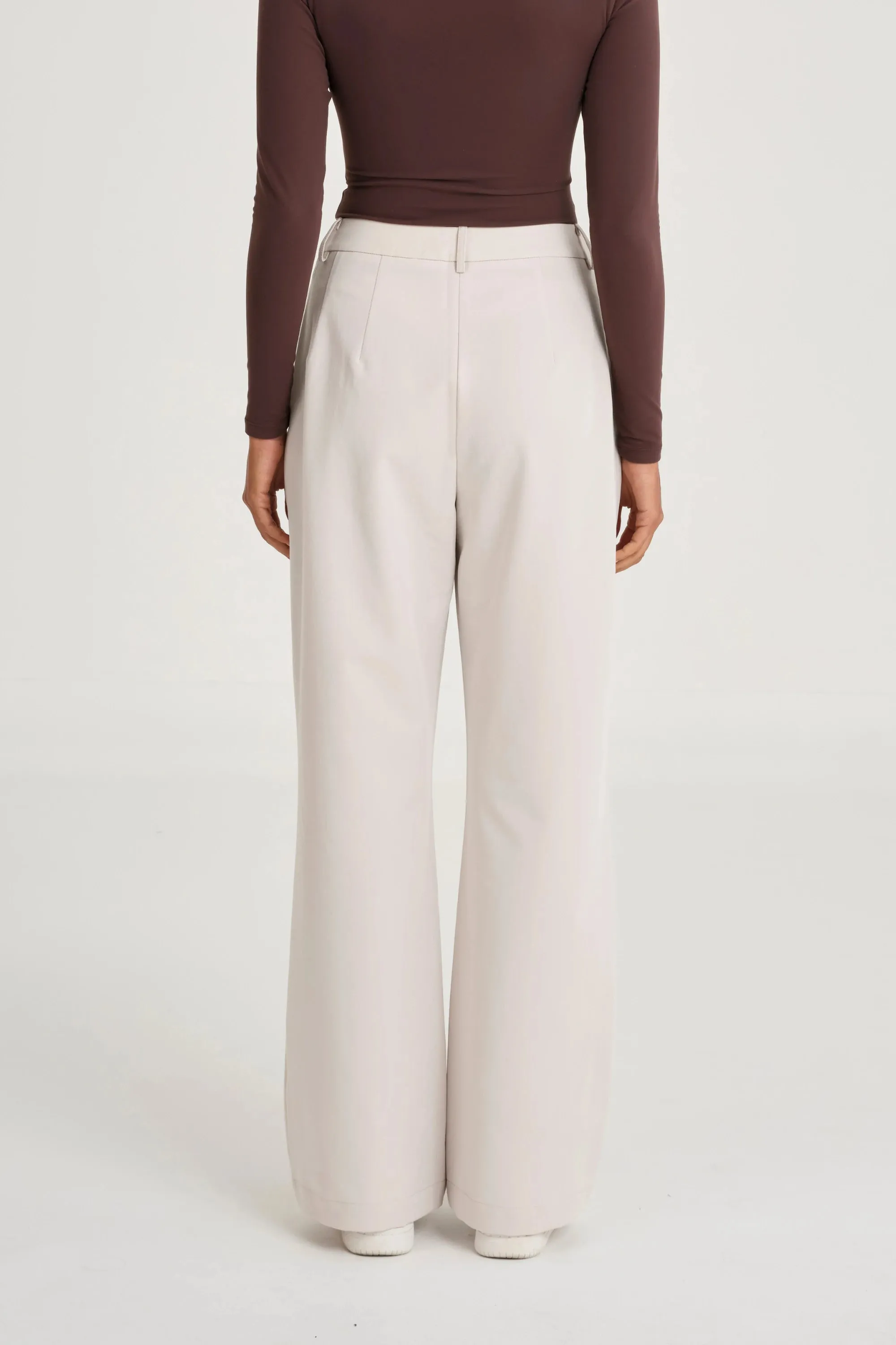 Pin Tuck Longline Pant Minimalist Fit