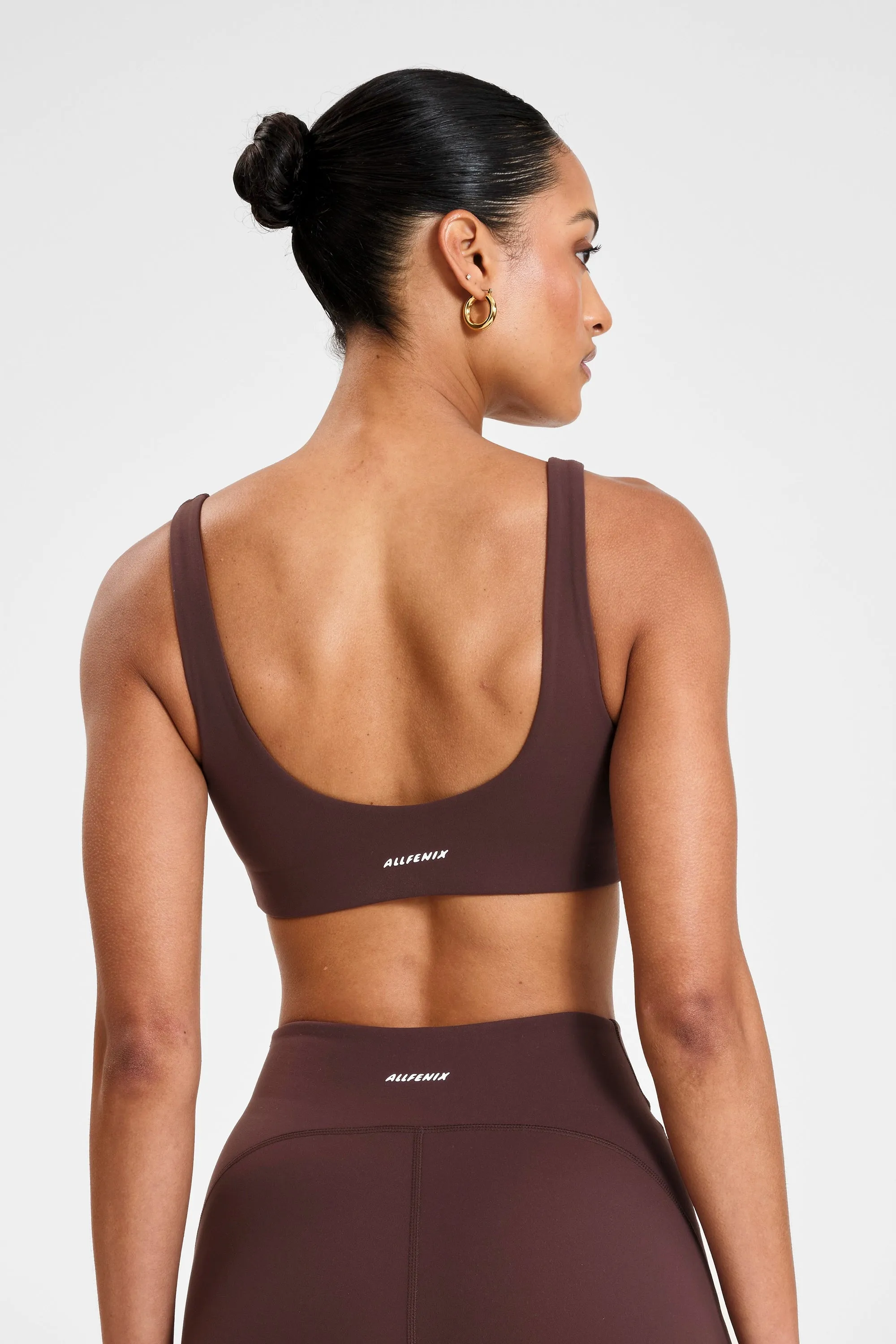 ALLFENIX CloudCore Open Back Sports Bra Non slip grip