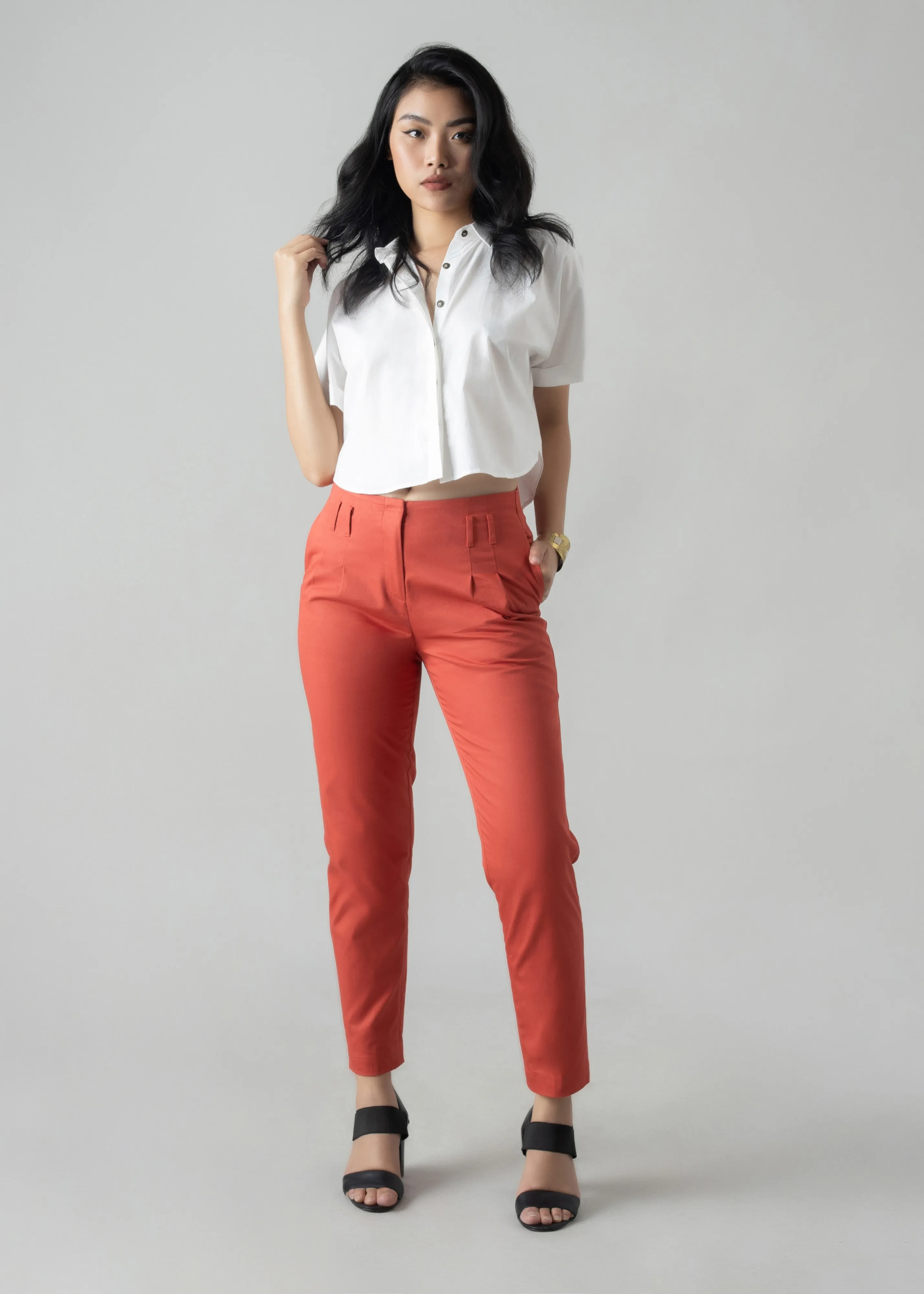 Non Tapered Leg NEROLI - CHILI