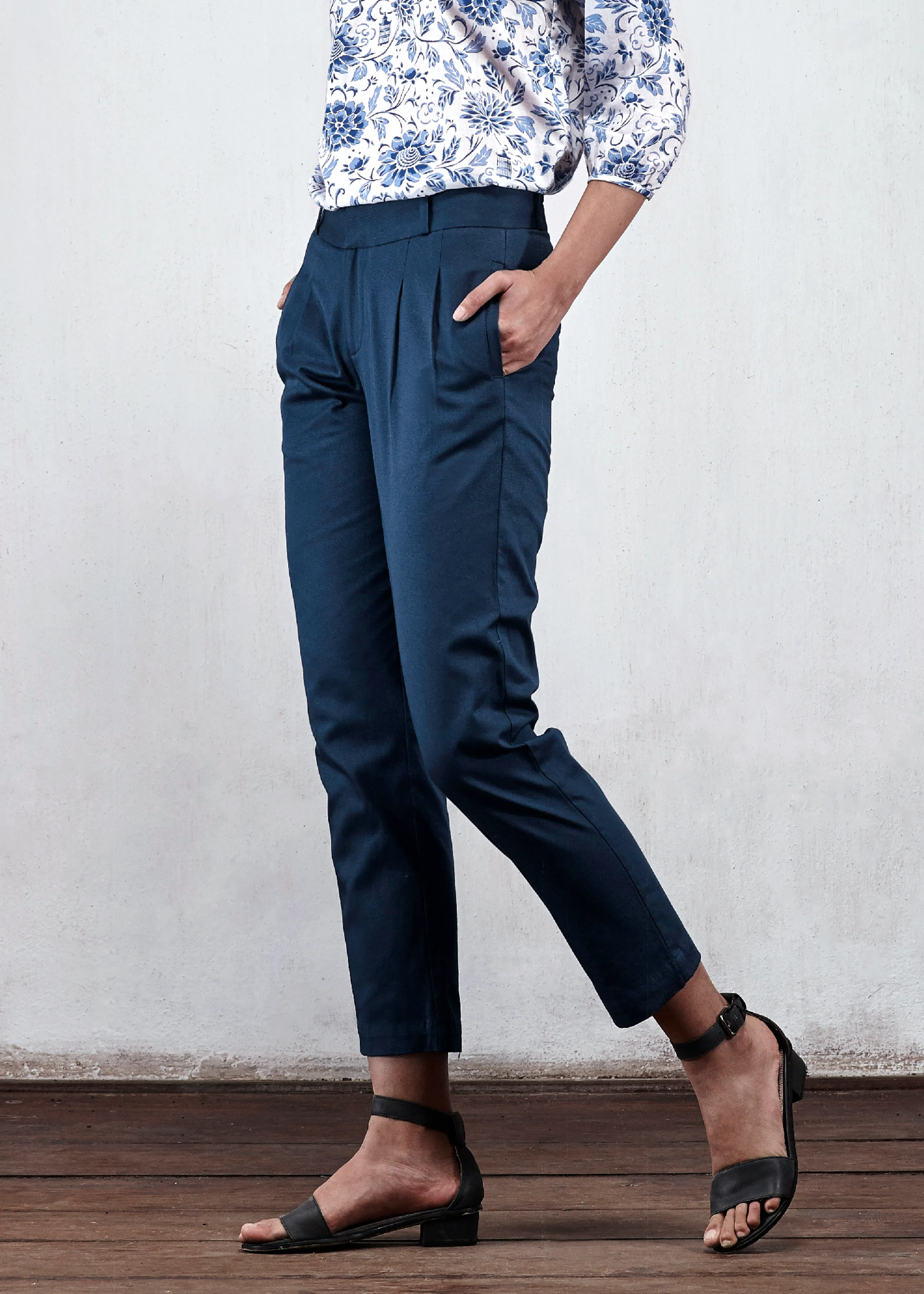 LAO - DEEP INDIGO Workout-ready Layered Comfort