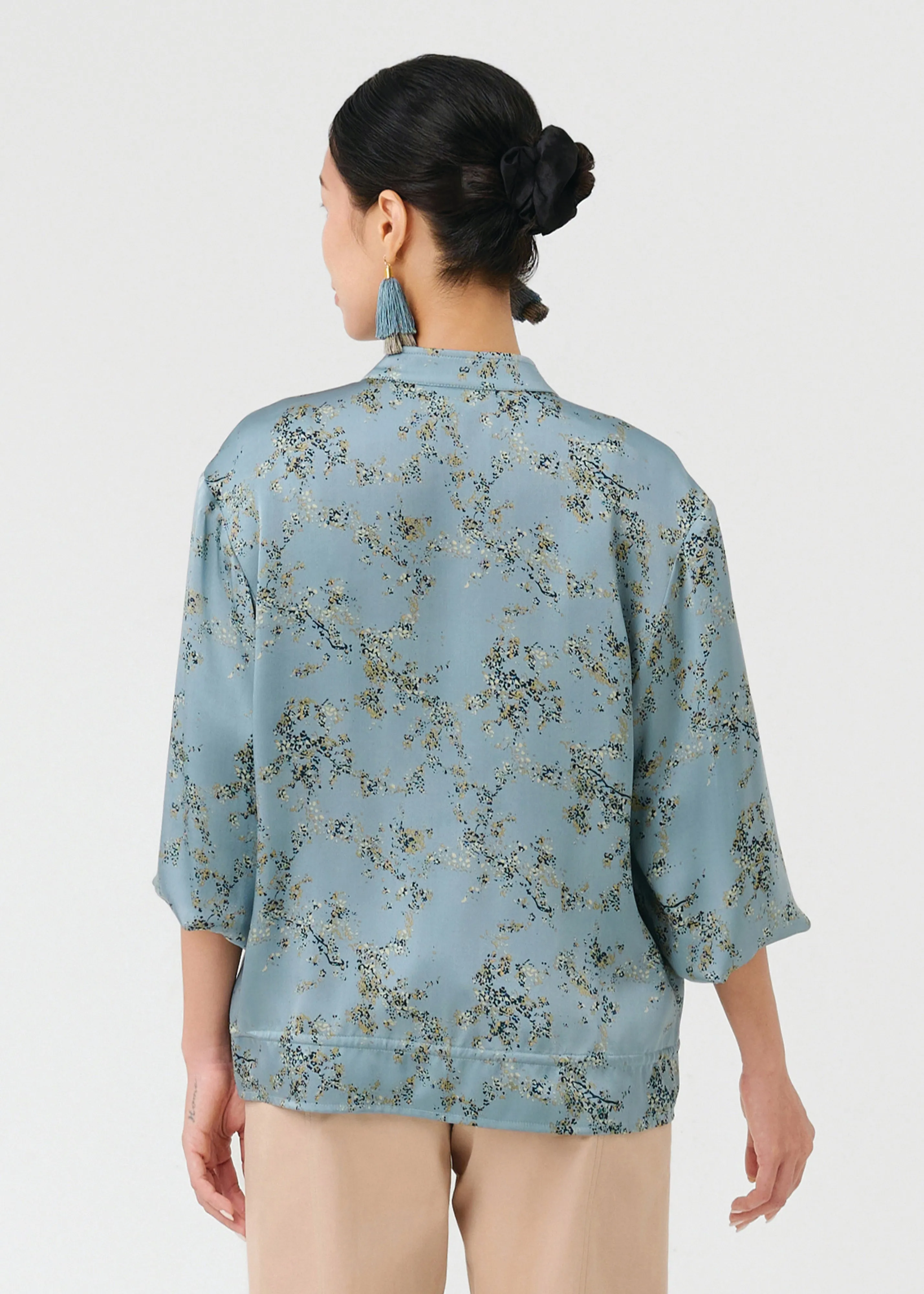 Light Reflective Zippers NGA BAY - FORGET-ME-NACRE