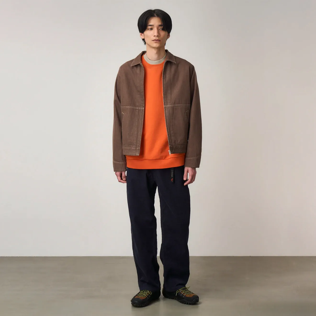 Quick Dry Wear Gramicci O.G. Grid Check Jam Pant Double Navy