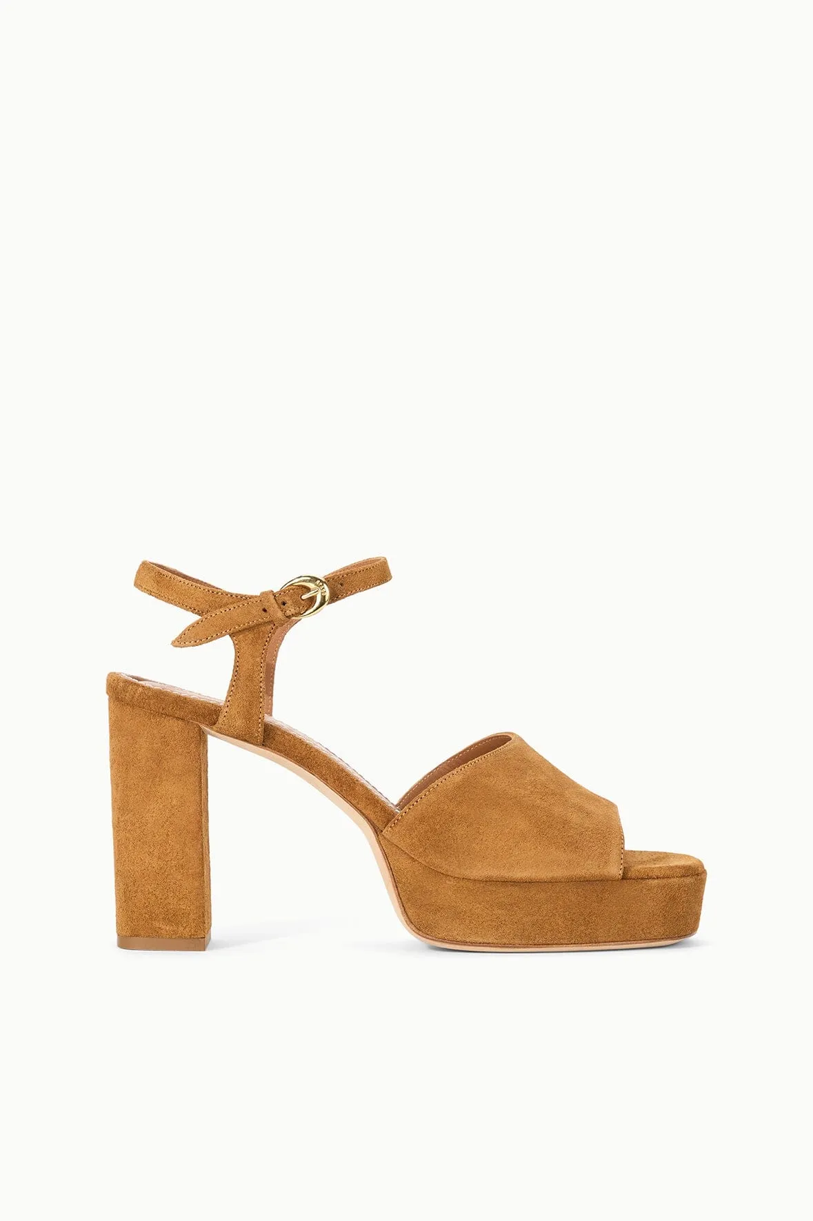 JODIE PLATFORM HEEL | TAN Pink Heels Refined