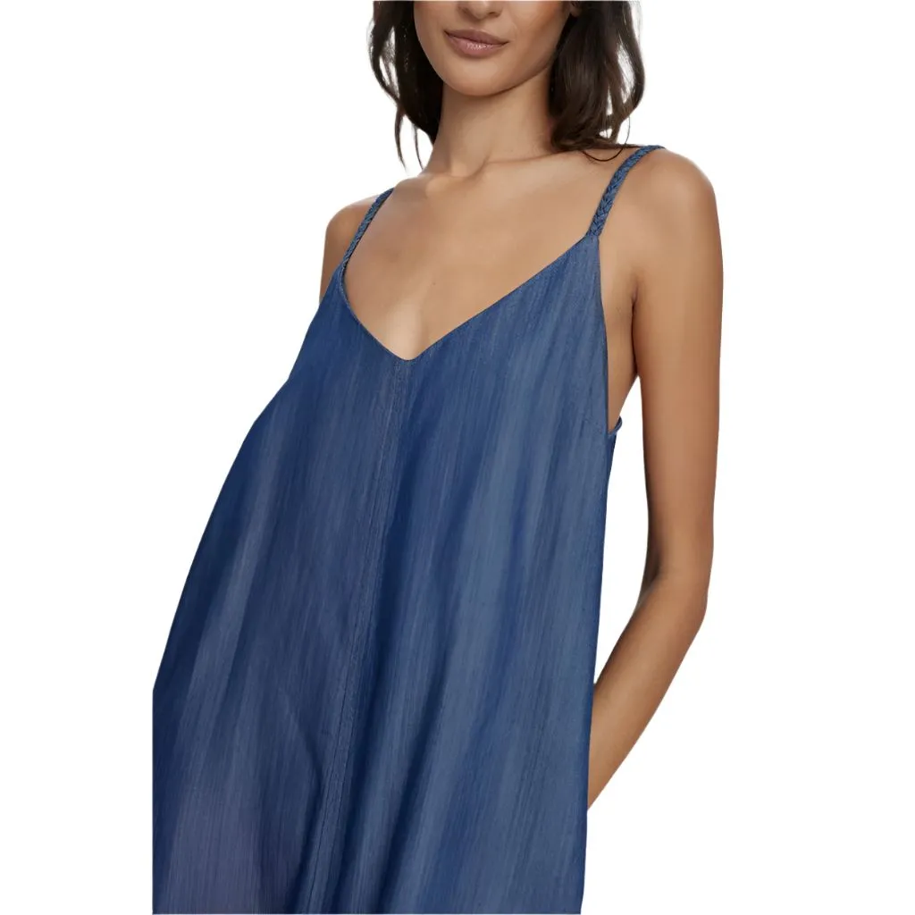 suitable for holidays product cycling suitable endurance Numph Womens Dress Hermione Medium Blue Denim