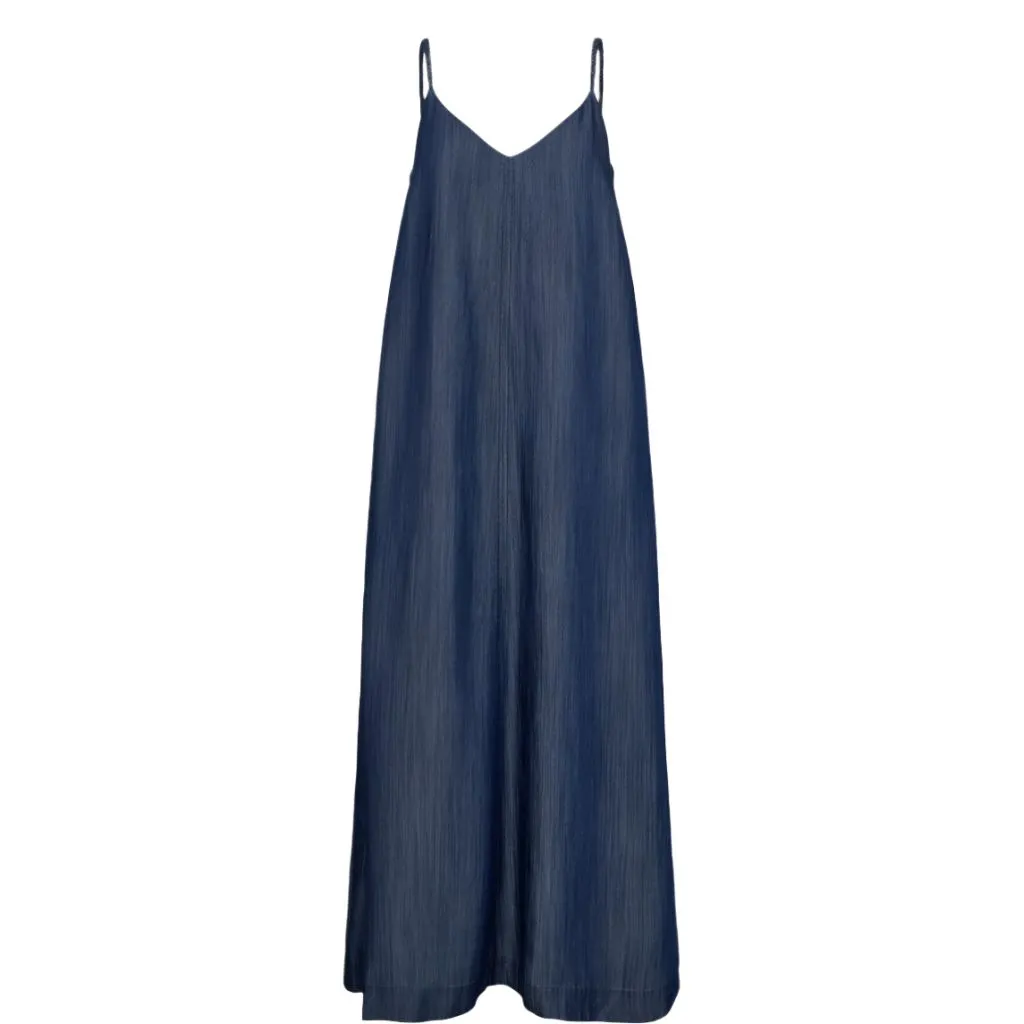 Home friendly Durable Fabric Numph Womens Dress Hermione Medium Blue Denim