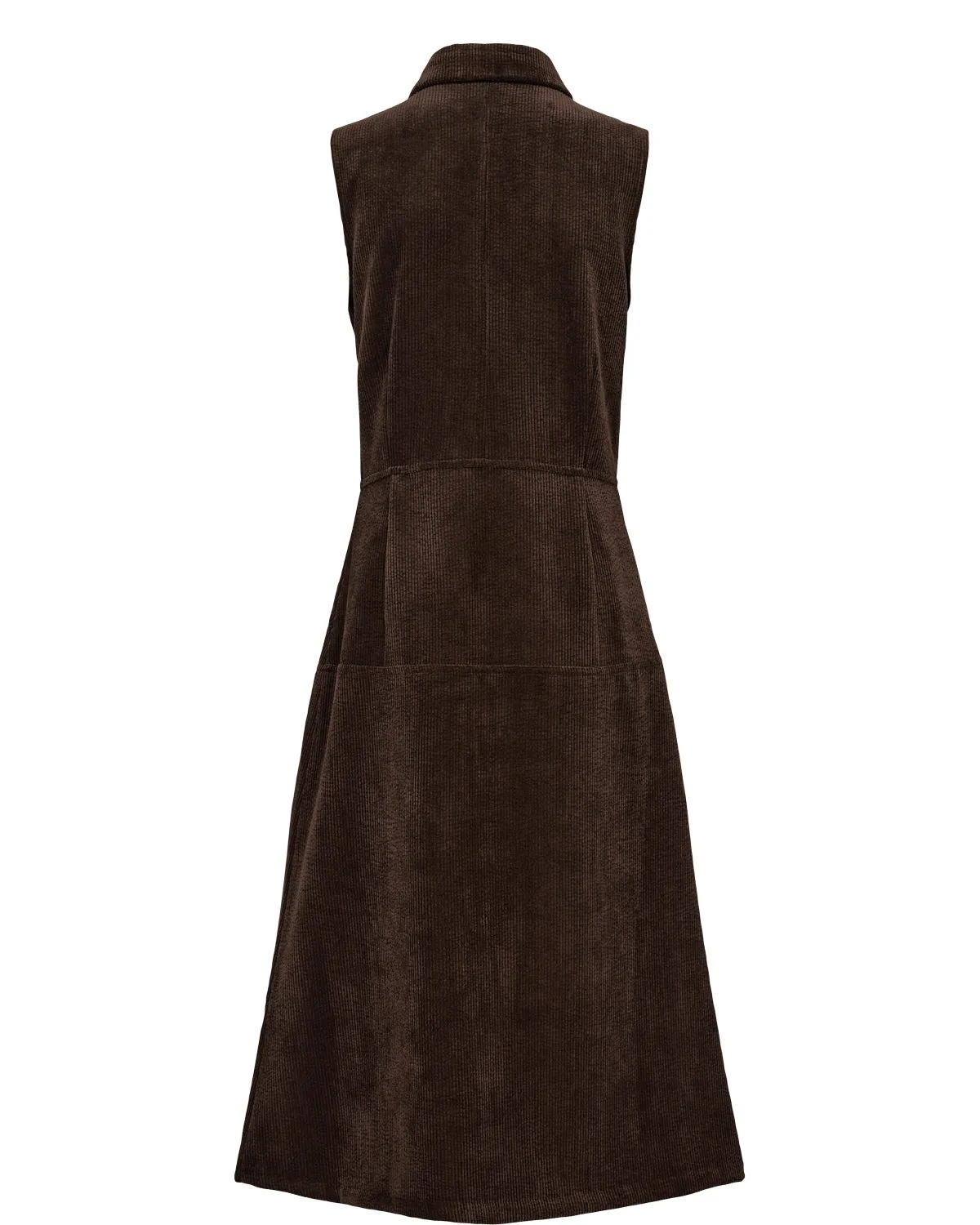 Fashionable Layer Shiny Finish Numph Womens Dress Thea Black Coffee