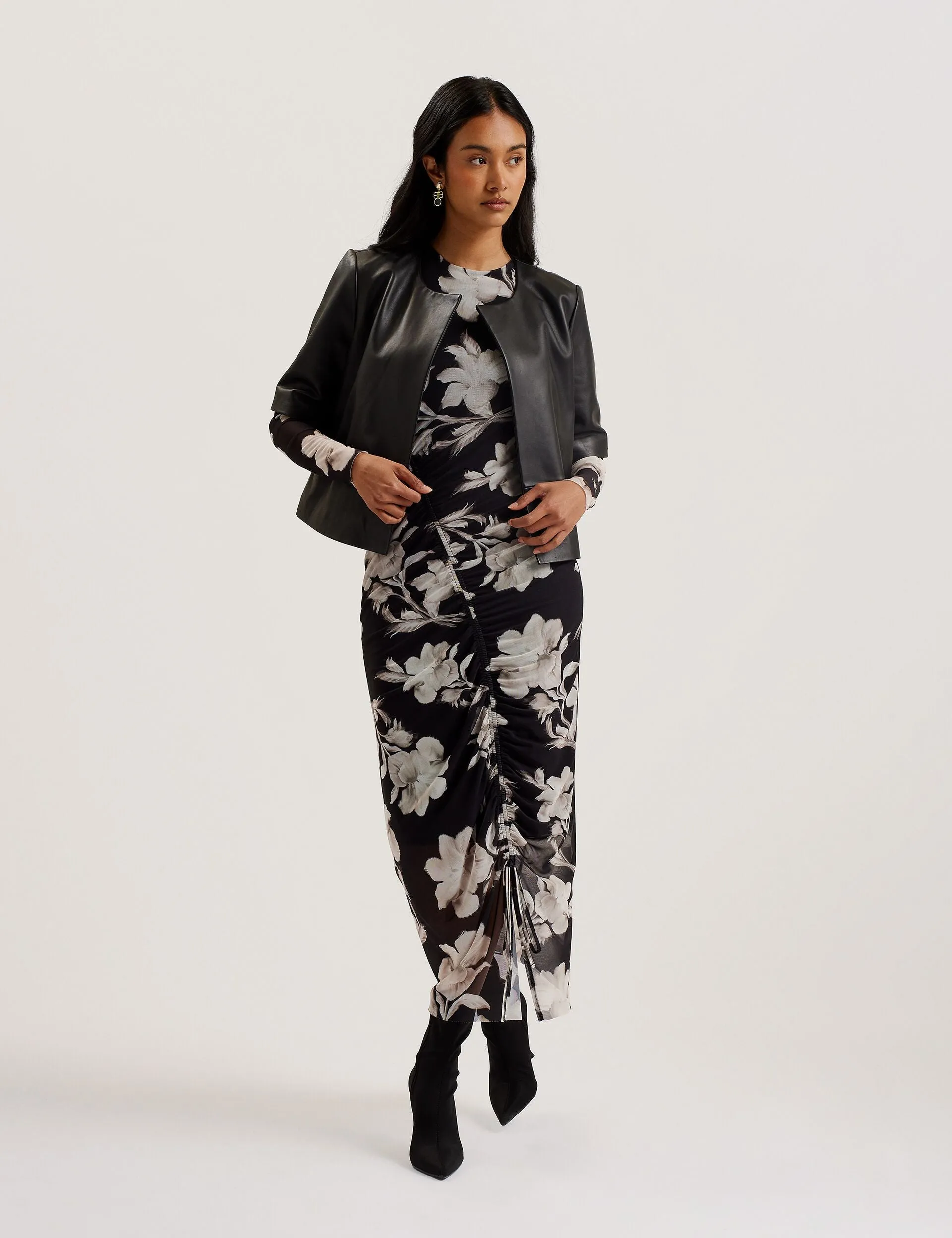 OBINO | BLACK Thermal Insulated Jacket PFC Free Waterproofing