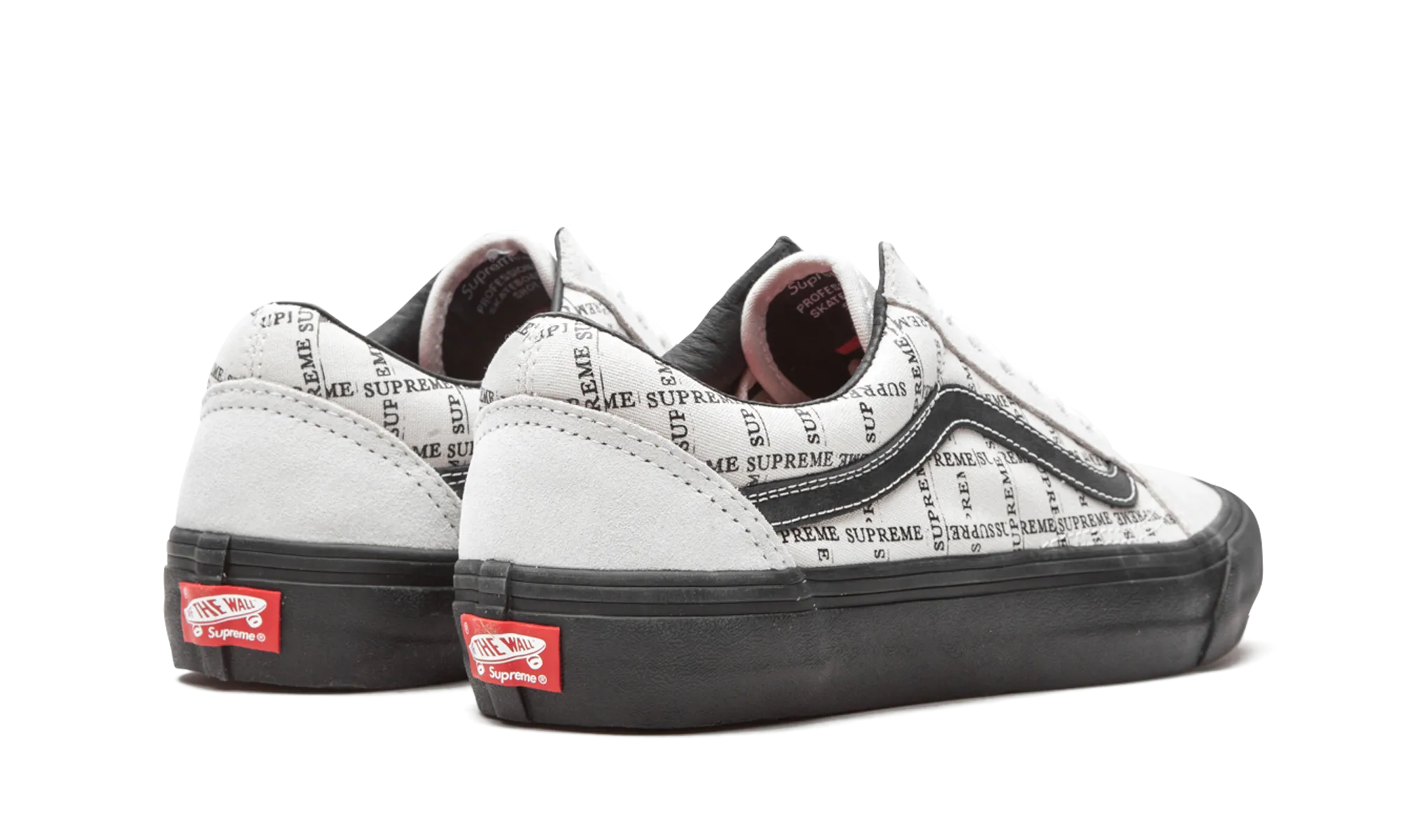 Mobility Ease Comfort footbed Old Skool Pro "Supreme Grid White"