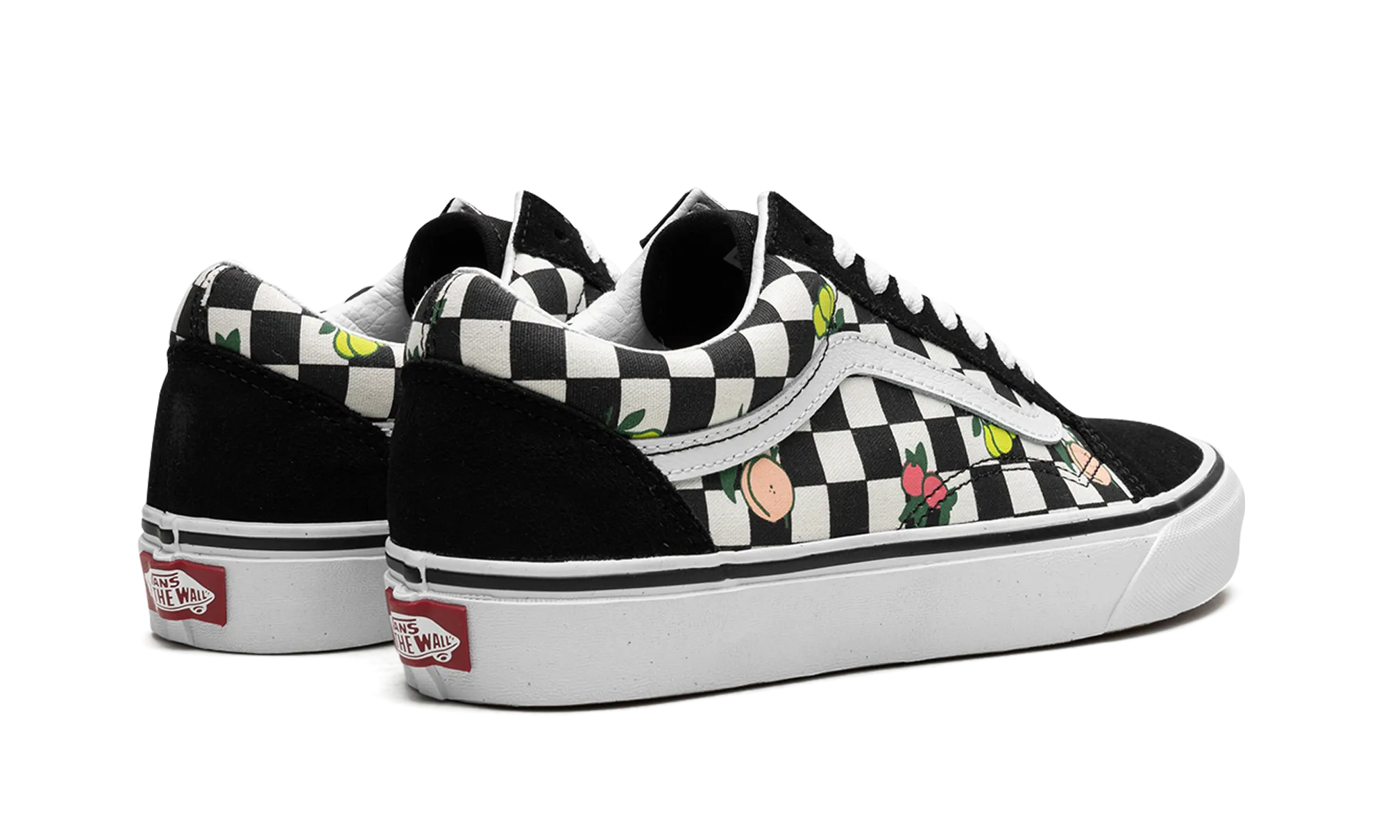 Neutral Look Trend Focused Old Skool "Fruit Checkerboard"