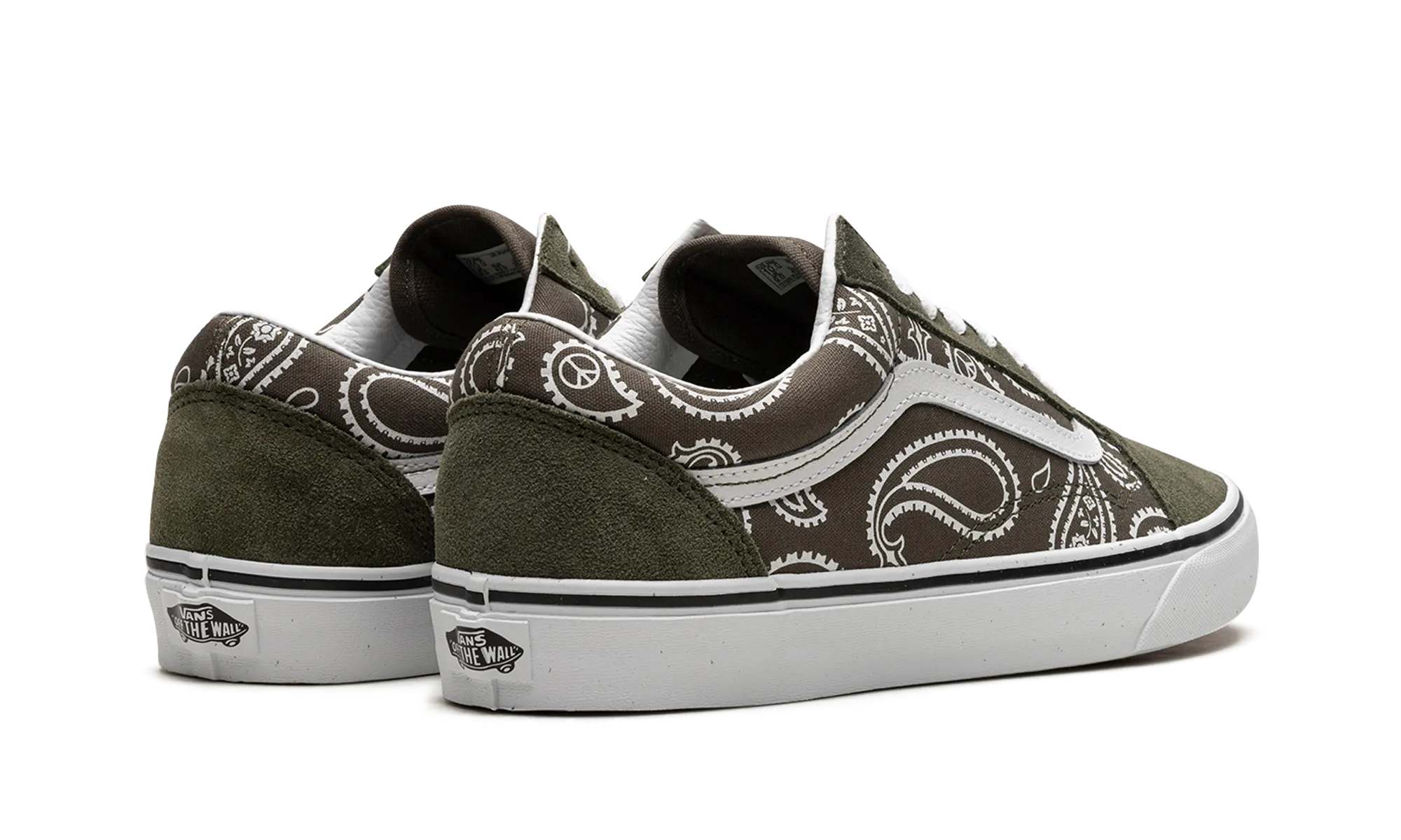 work commute Easy   wear Old Skool "Peace Paisley"
