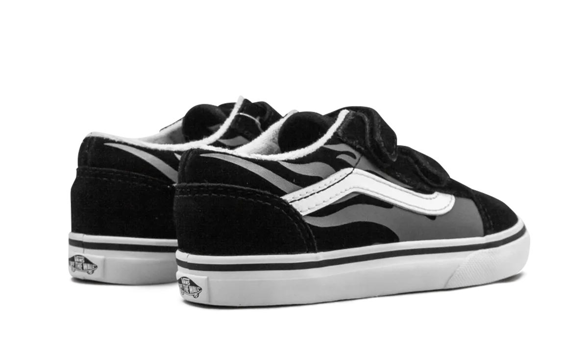 Old Skool V TD "Black Flame" Adjustable Stretchable