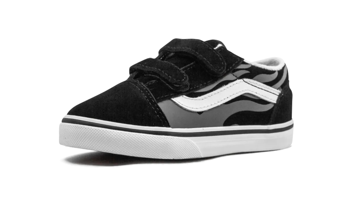 Star Hike Slide On Old Skool V TD "Black Flame"
