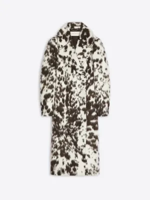 Cowhide coat Non Bulky Insulation Tech Friction Resistant
