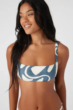 No Ride Up Design Oneill Womens Bikini Top Beach Hut Geo Bundoran Bralette