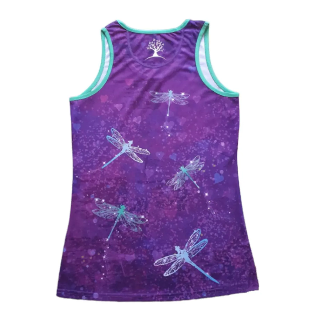 Orchard Activewear Women's Vest - Dragonfly Low - end