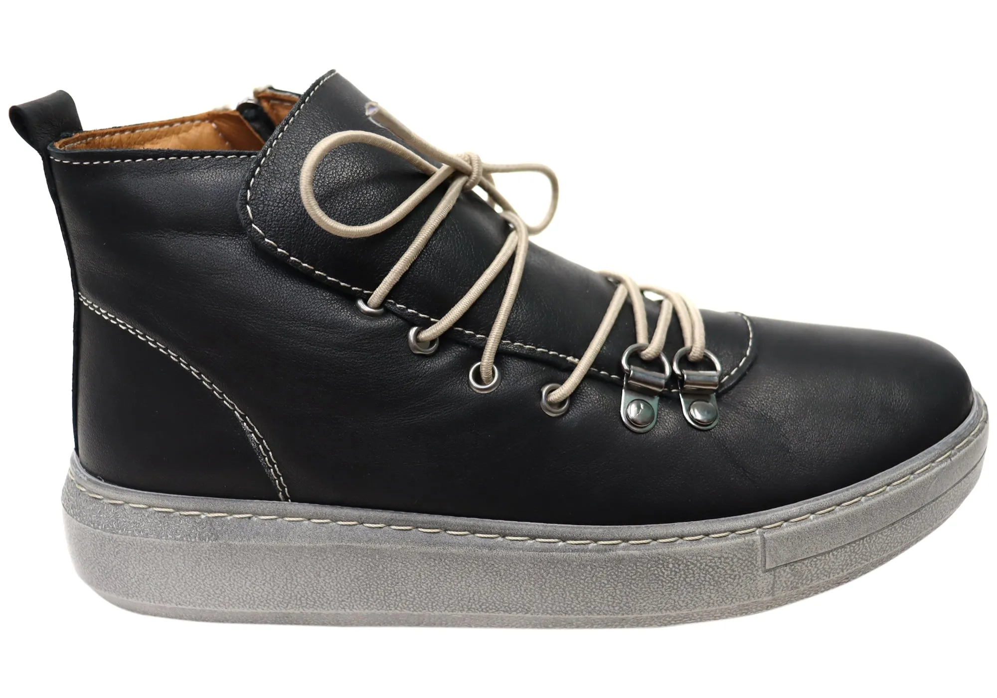 Insulated Rural Traveler Orizonte Avalon Womens European Comfortable Leather Ankle Boots