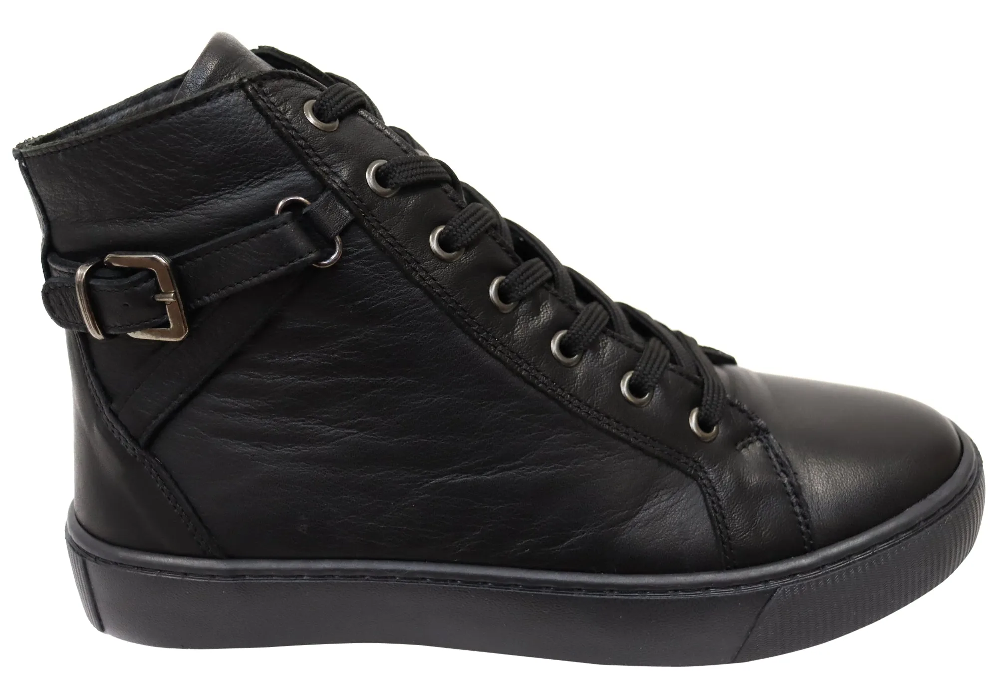 Orizonte Camora Womens European Comfortable Leather Ankle Boots Insulated Outdoor Trek