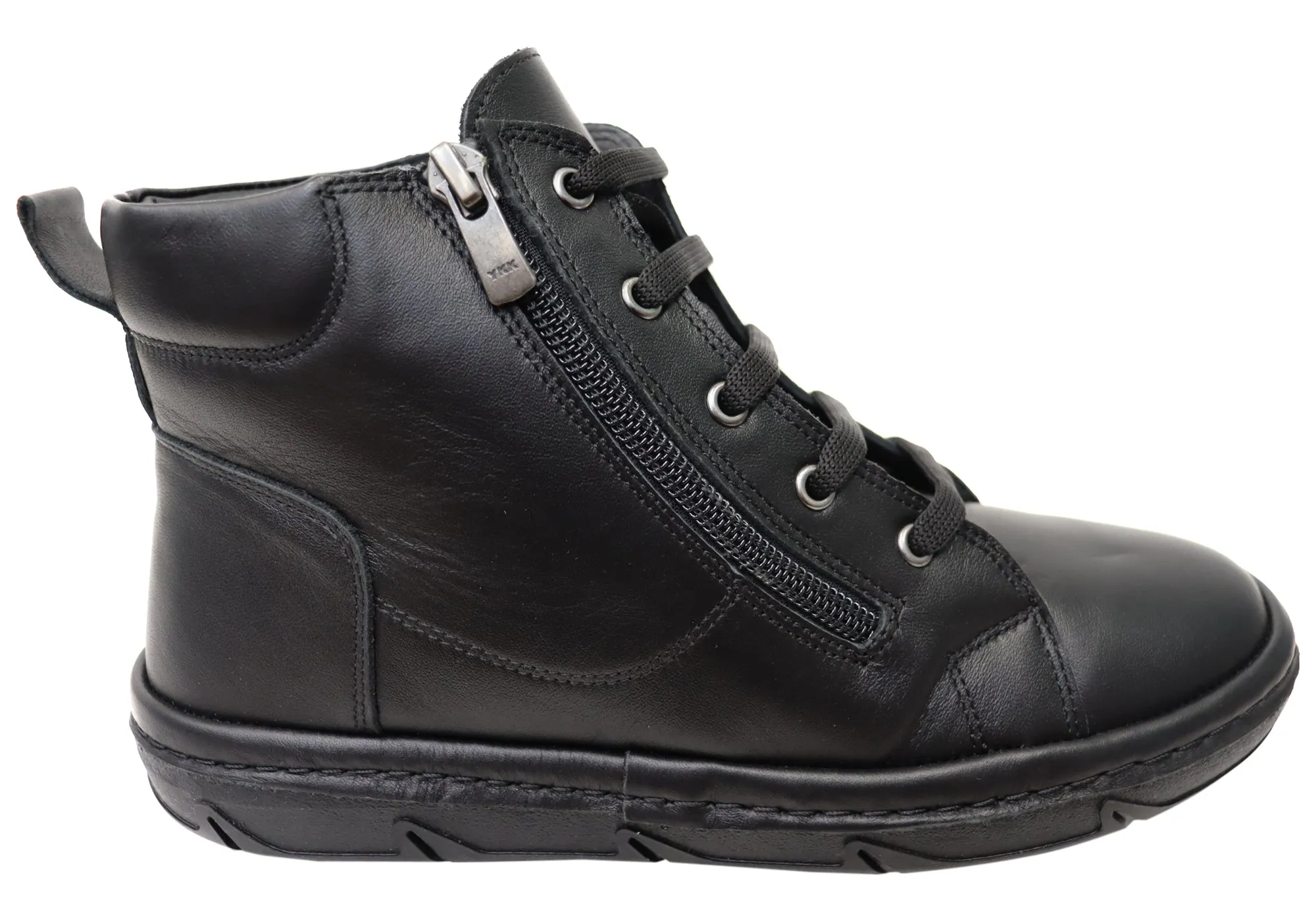 Orizonte Kylie Womens European Comfortable Leather Ankle Boots Deep Freeze Breathable Mountain Hike