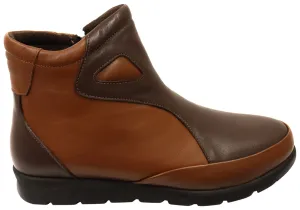 heel cup Orizonte Moora Womens European Comfortable Leather Ankle Boots