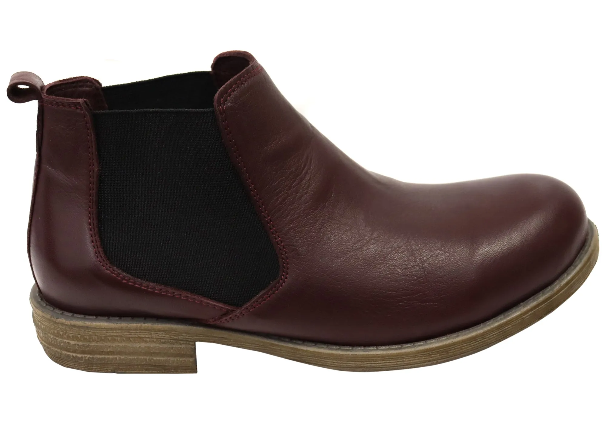 Cushioned heel Orizonte Tambo Womens European Comfortable Leather Ankle Boots