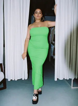 All Inclusive Oscar Midi Dress Green Curve
