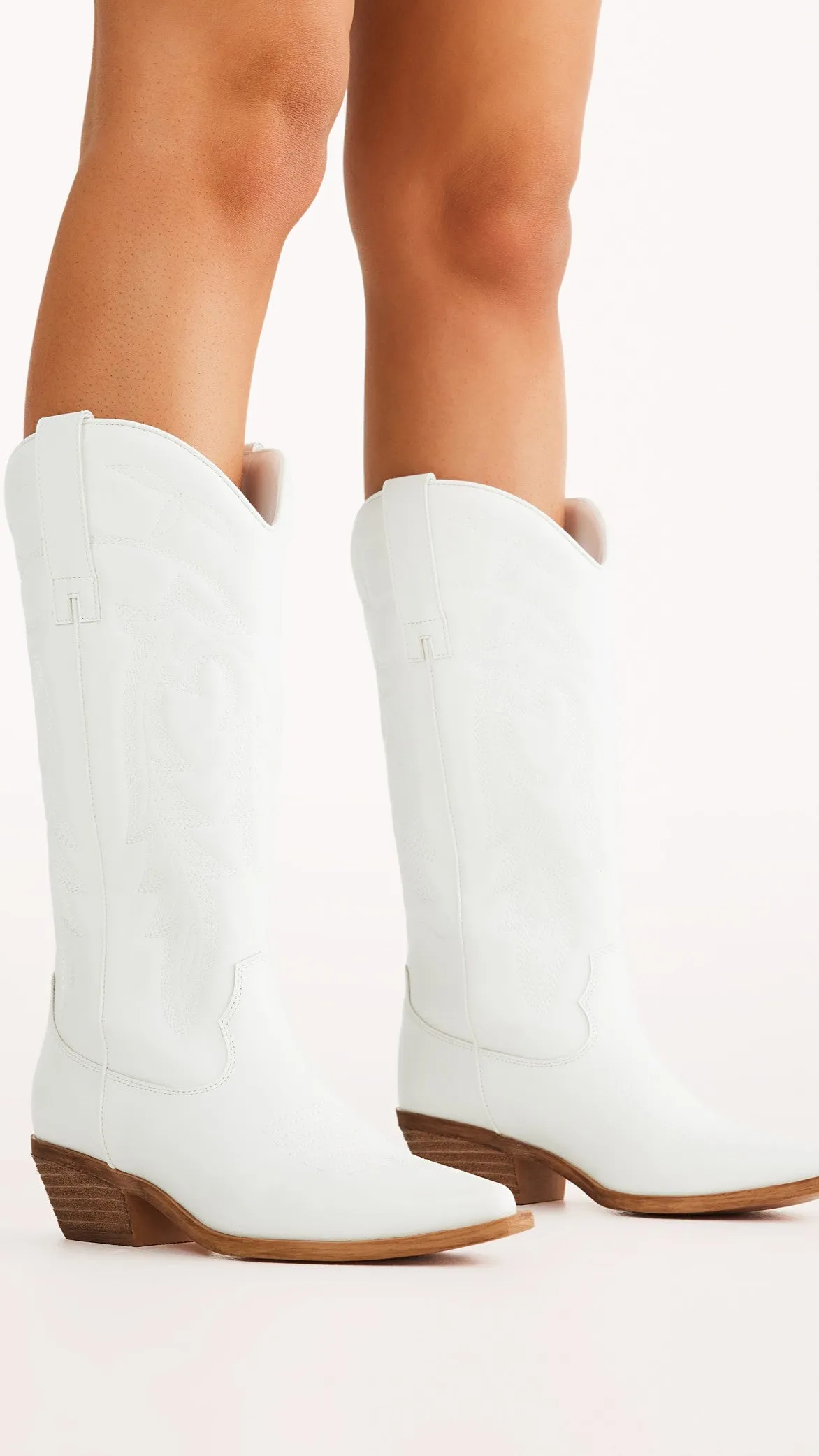 Ottilie Boots - White All Day Comfort