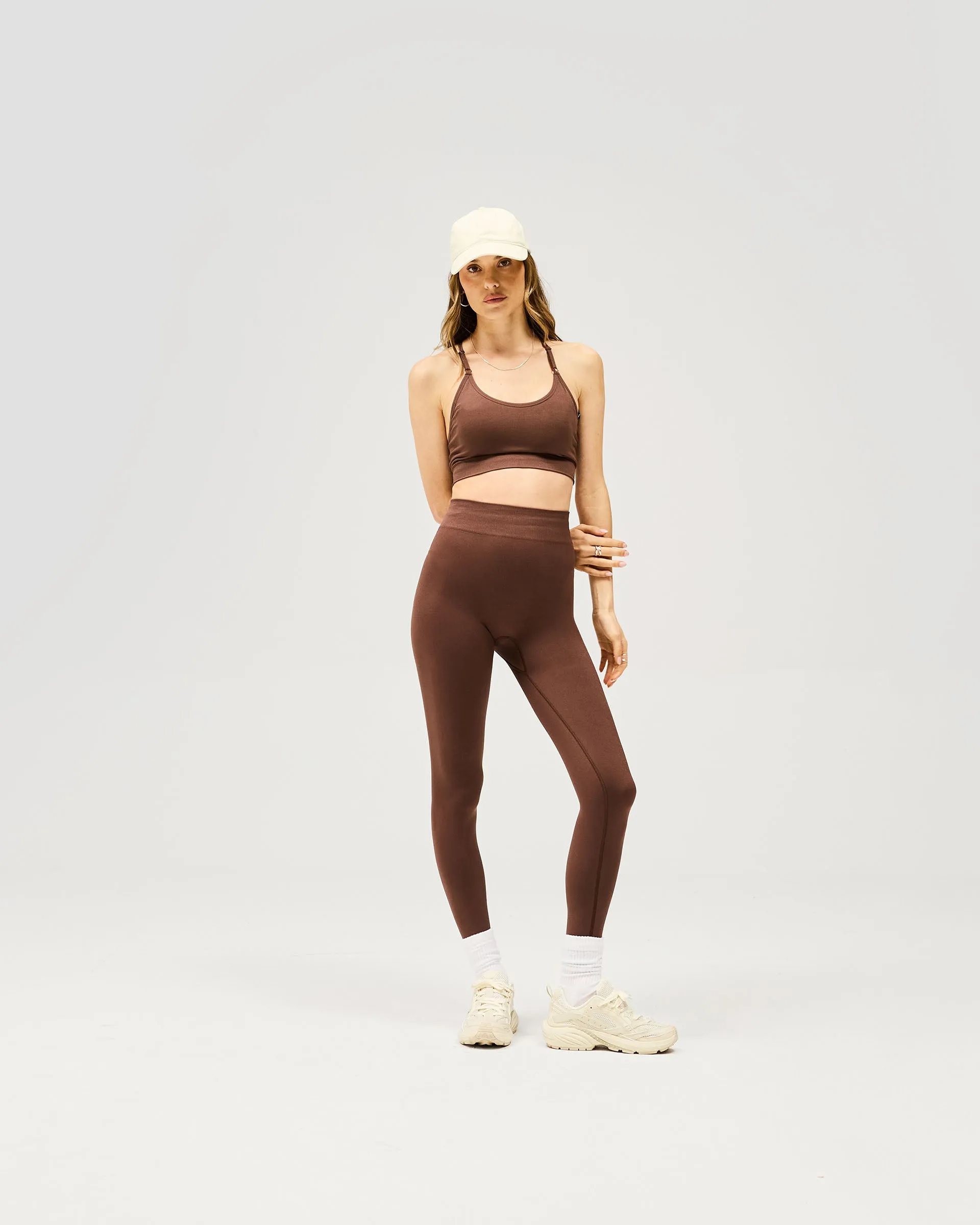 Owners Club Contour Seamless Legging - Mocha Skin Friendly Casual Wearer