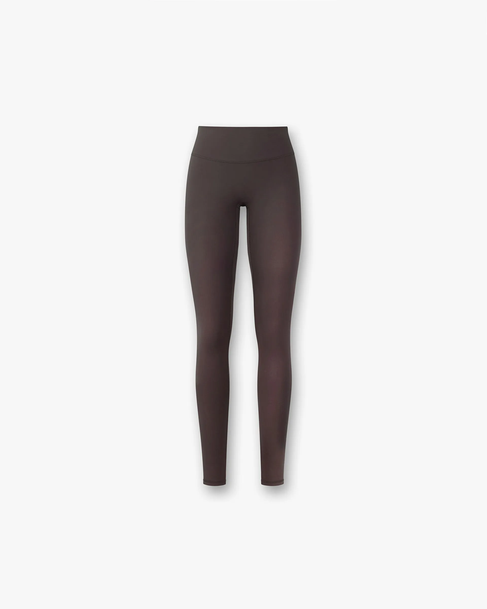 Flexible Stretch Material Extra Soft Morning Jog Owners Club Legging - Black Coffee