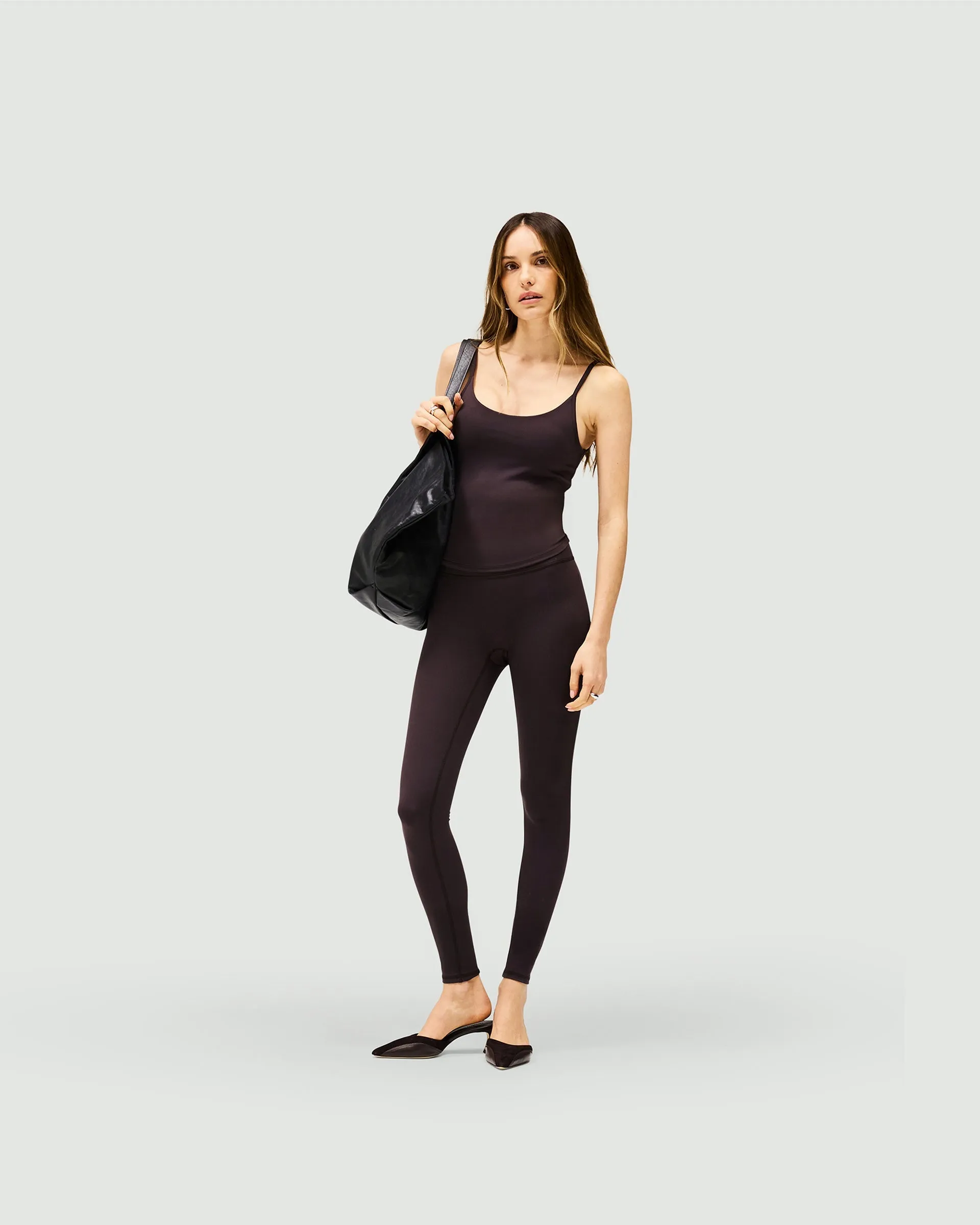 Timeless Comfort Wear Owners Club Legging - Black Coffee