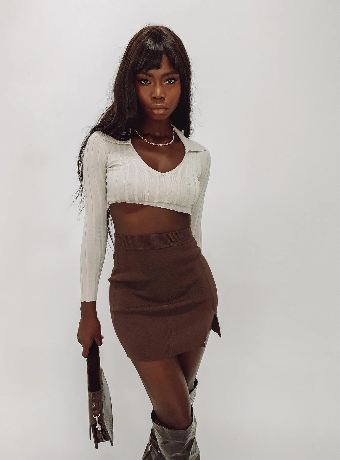 Relaxed Vibe The Lola Mini Skirt Coco