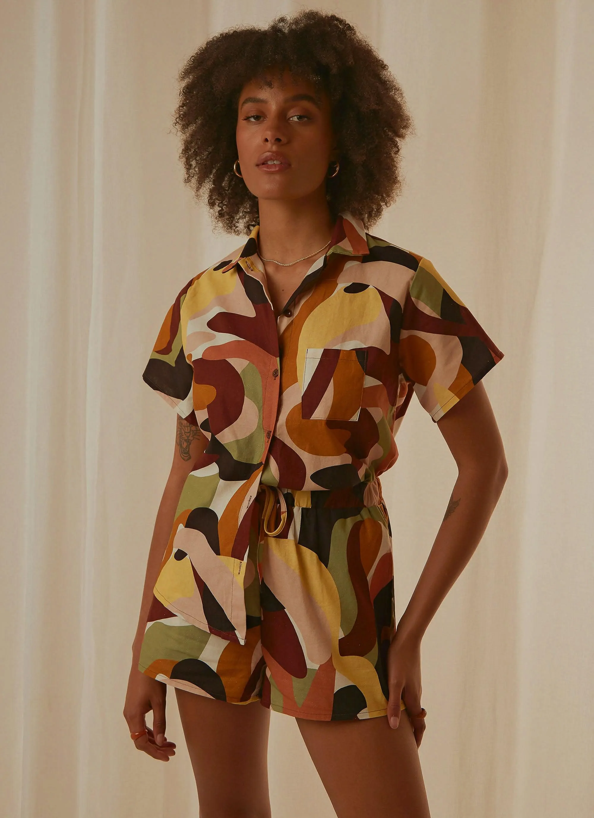 Lightweight Style Paloma Shirt - Tropicola