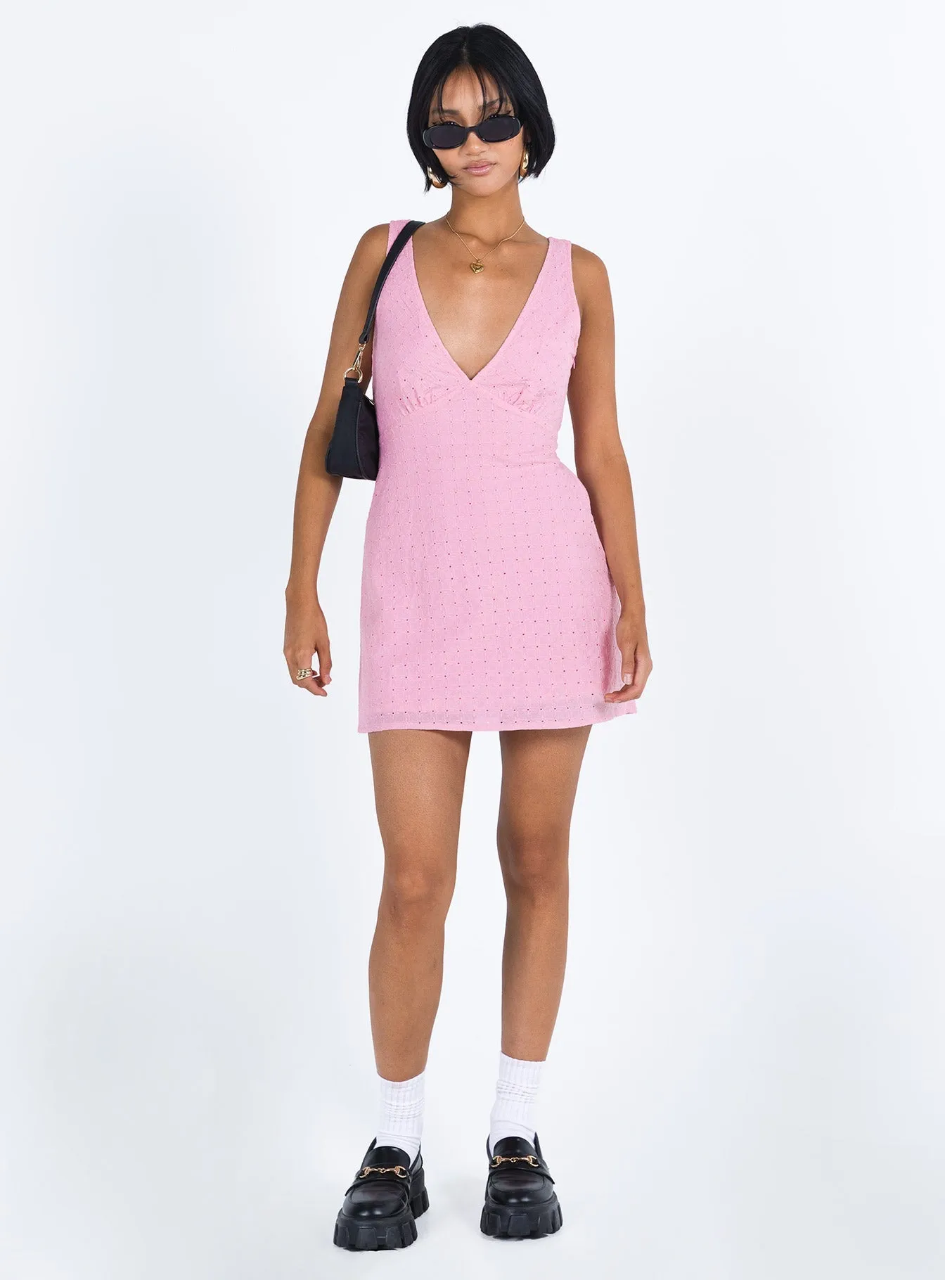 Nellie Mini Dress Orchid Pink Office Friendly
