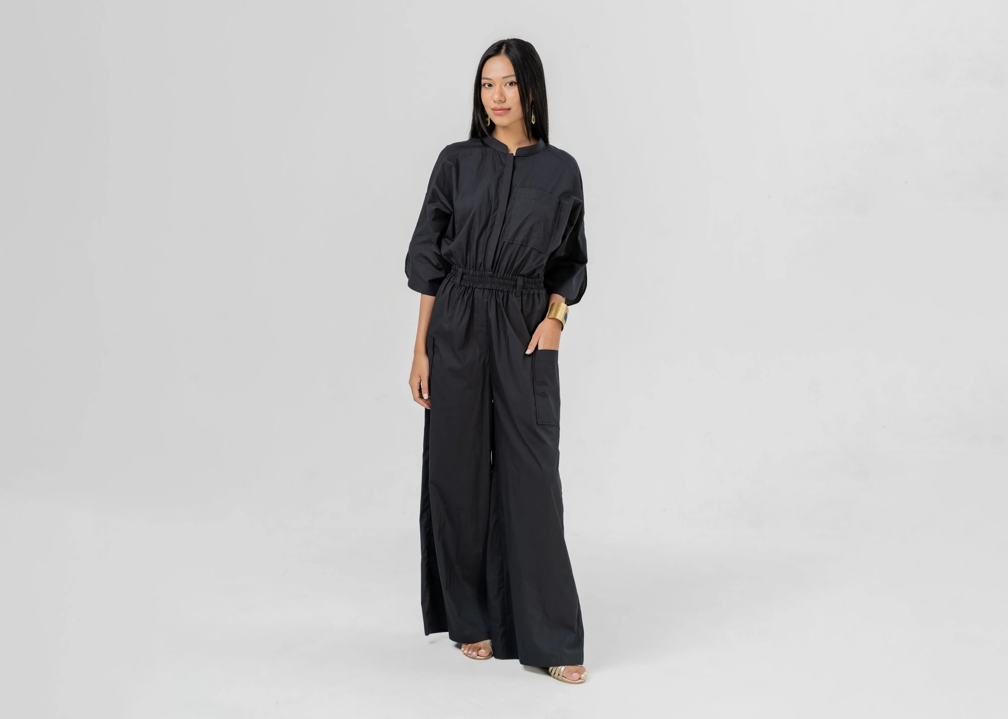 FourWayStretchClothing Sequin Glow PEGASUS - SOOT