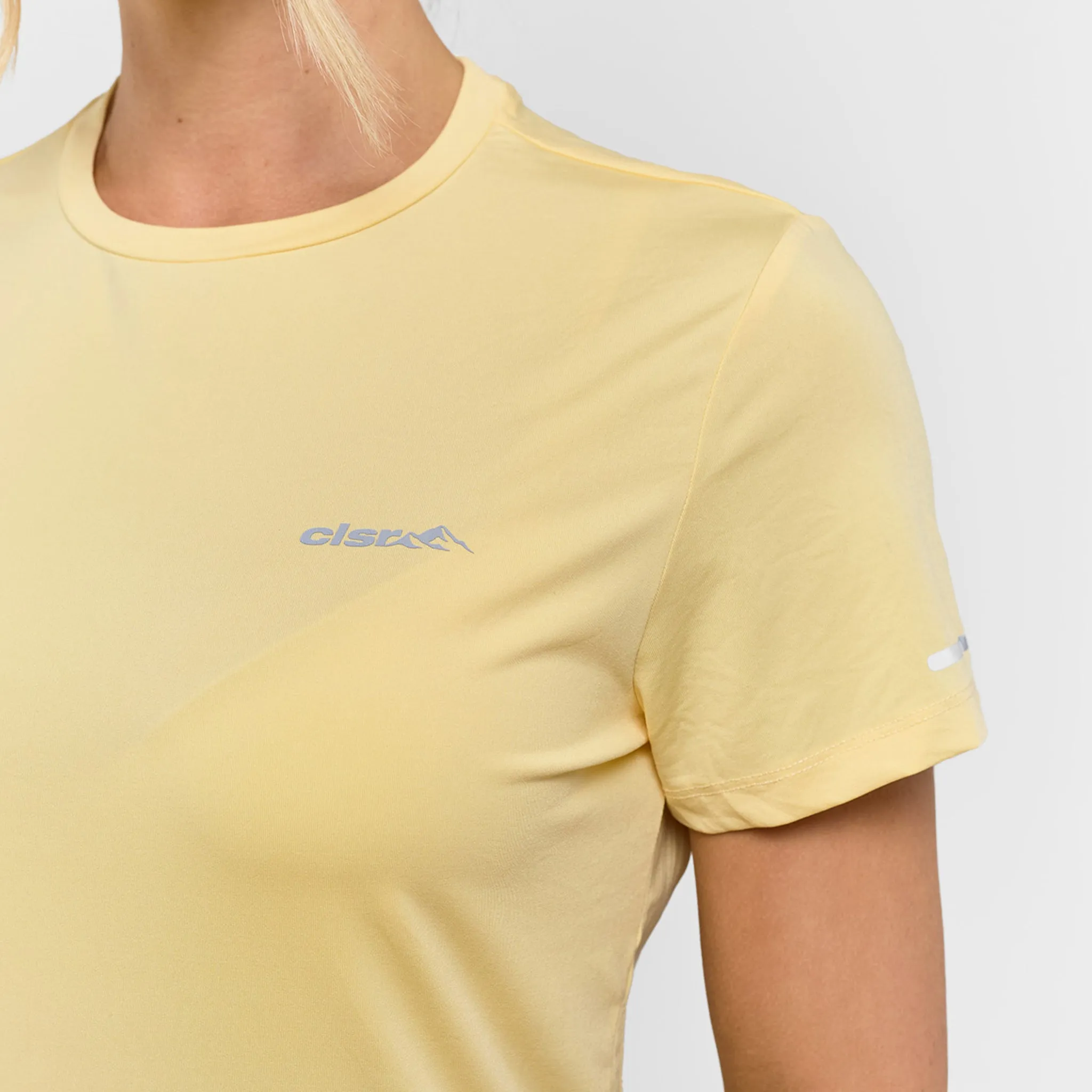 Party Ready Performance Poly T-Shirt | Bright/Yellow