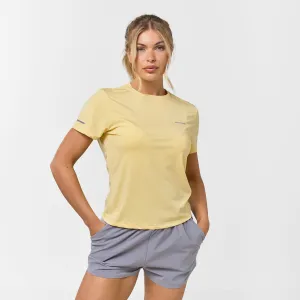 Magnetic Closure Performance Poly T-Shirt | Bright/Yellow