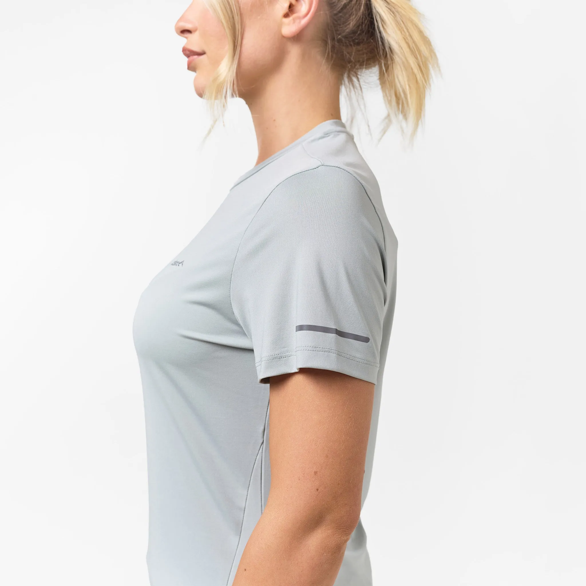 Performance Poly T-Shirt | Sage casual top Casual Look