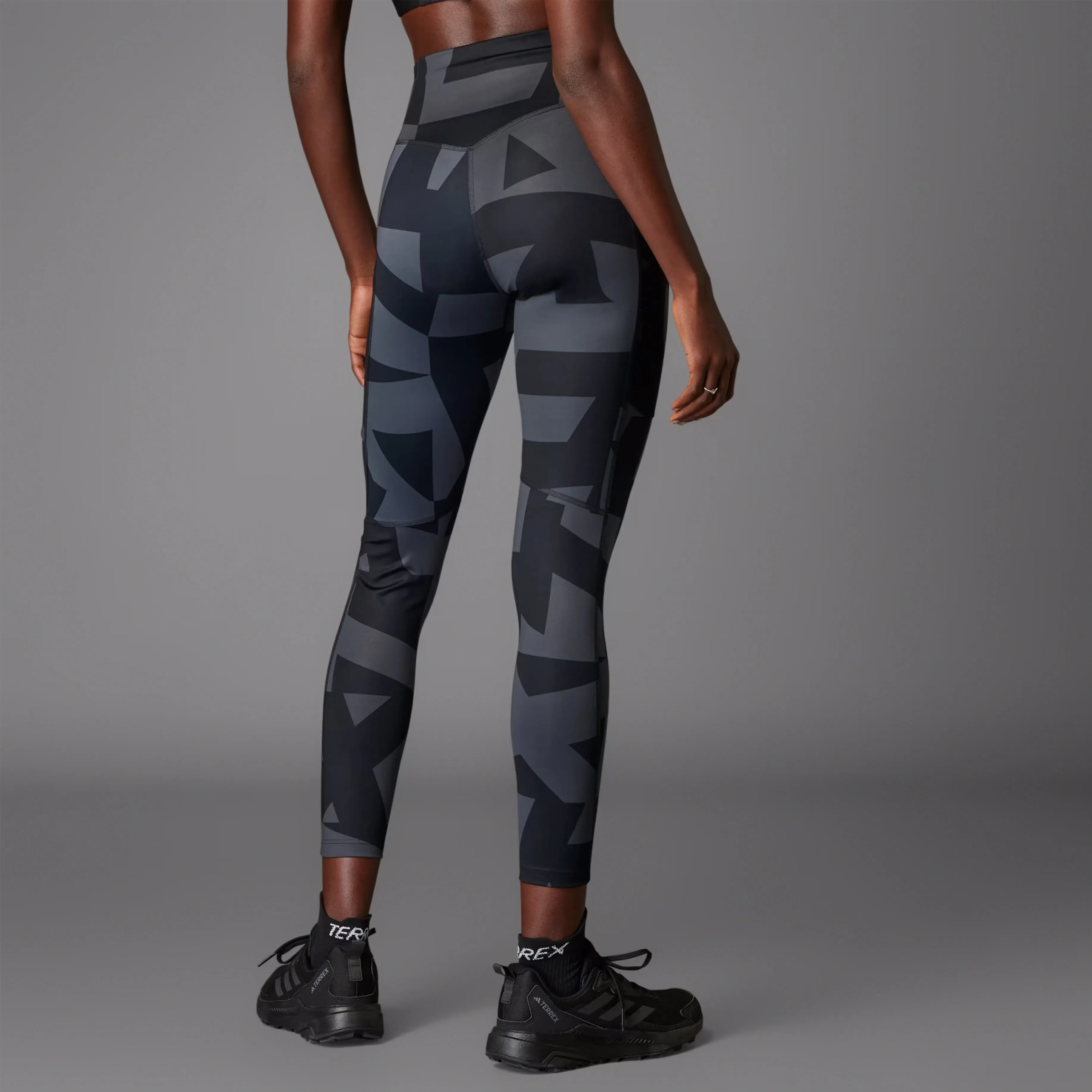 Body Fit Adidas Terrex Womens MT Tights Black