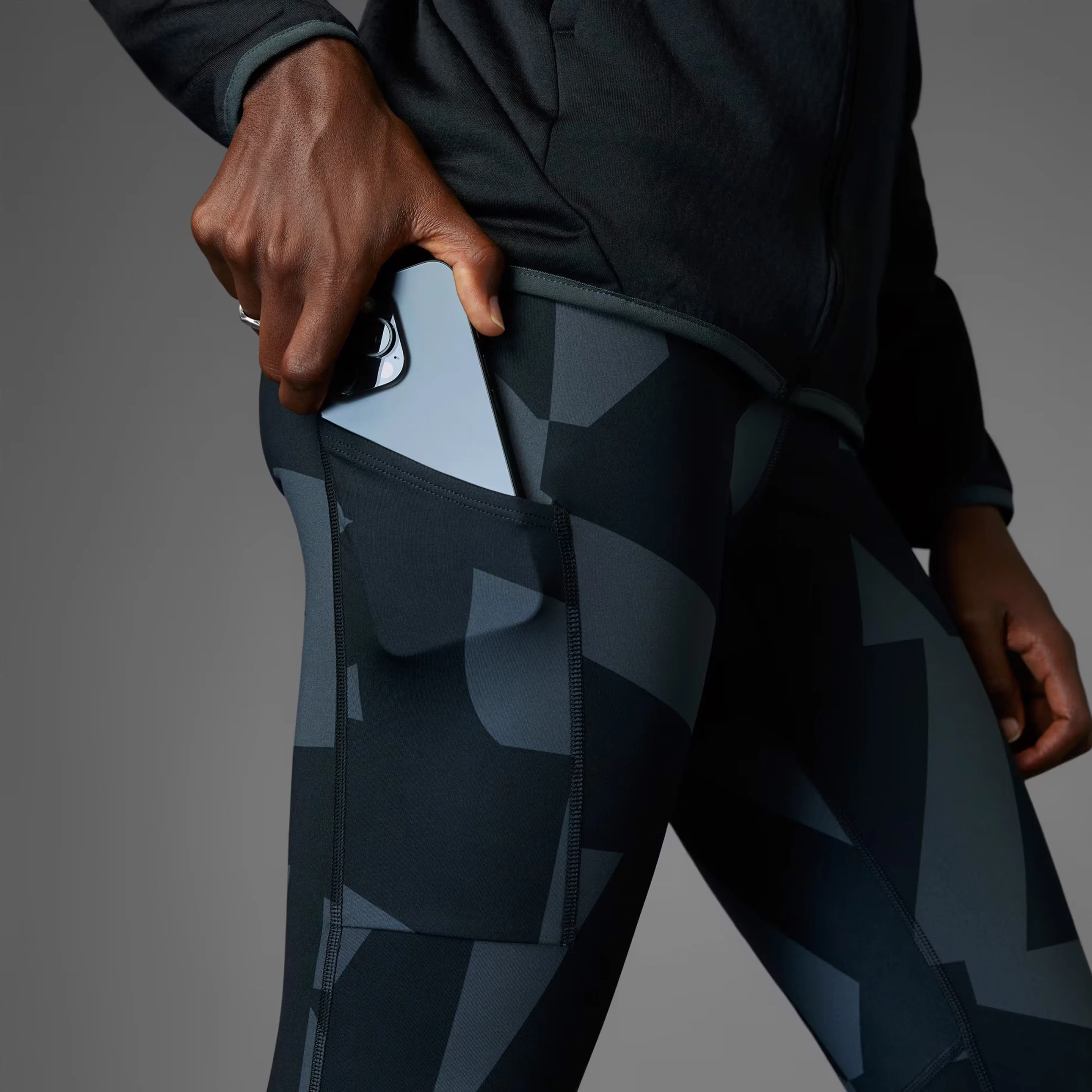 TearResistantMaterial Soft Waistband Adidas Terrex Womens MT Tights Black