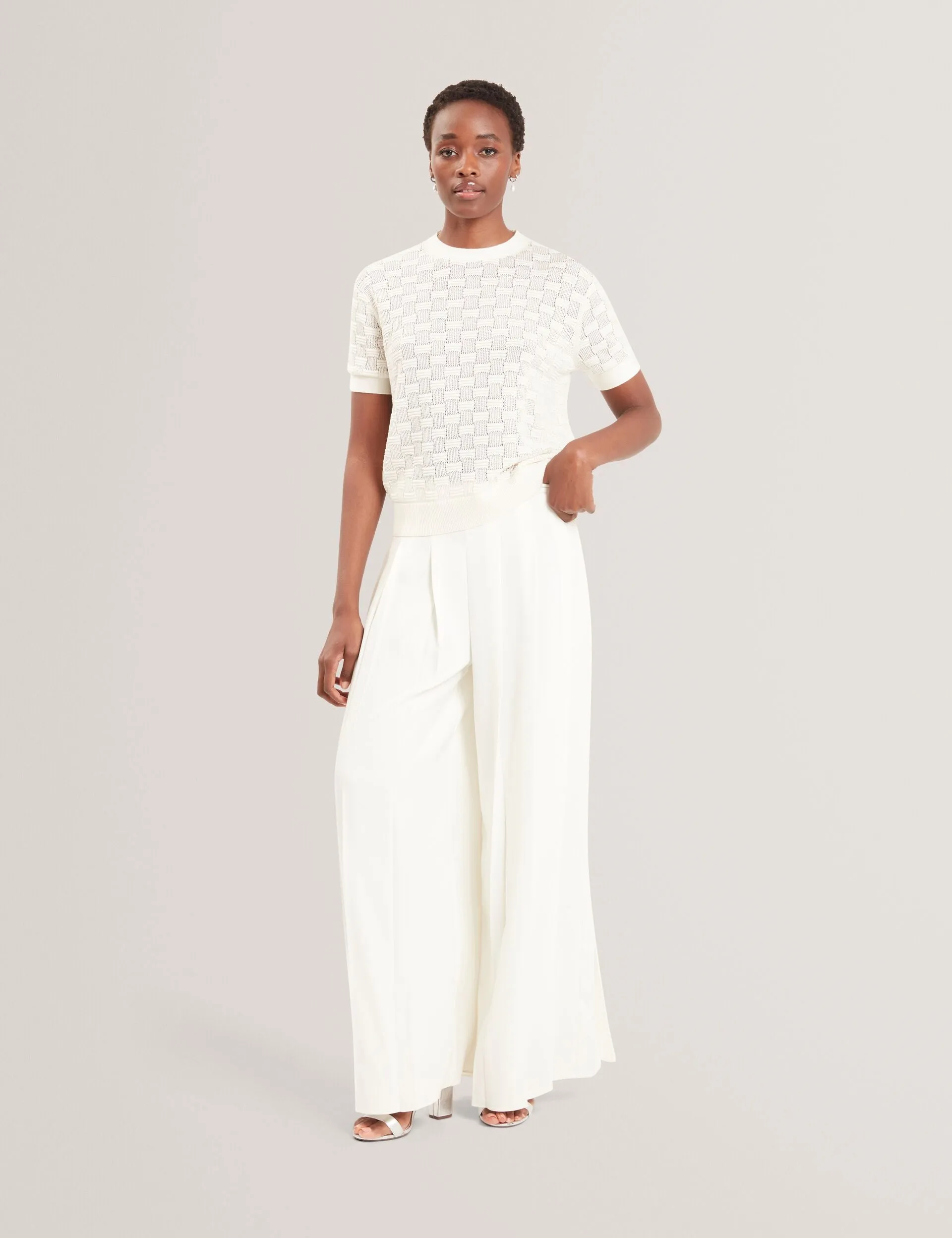 Stretch Recovery Fabric EMETA | WHITE