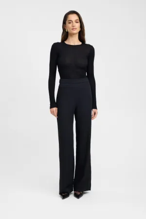 Fendles Wool Crew Layered Cable Pattern