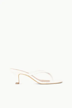 FREJA KITTEN HEEL | PAPER Suede Heels
