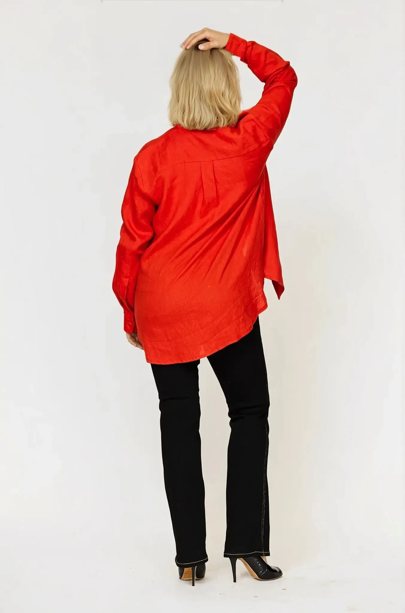 Positano Linen Shirt Tuscany - Clearance Sale Chic Wearable