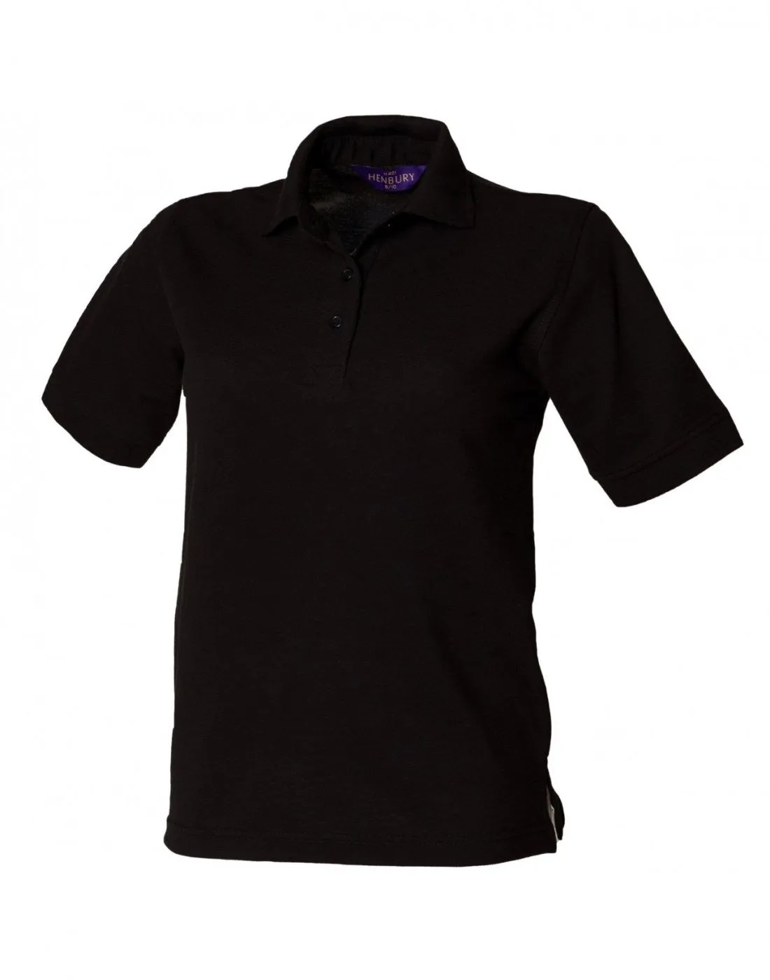 Ladies 65/35 Polo Shirt | BLACK Casual Choice Structured silhouette