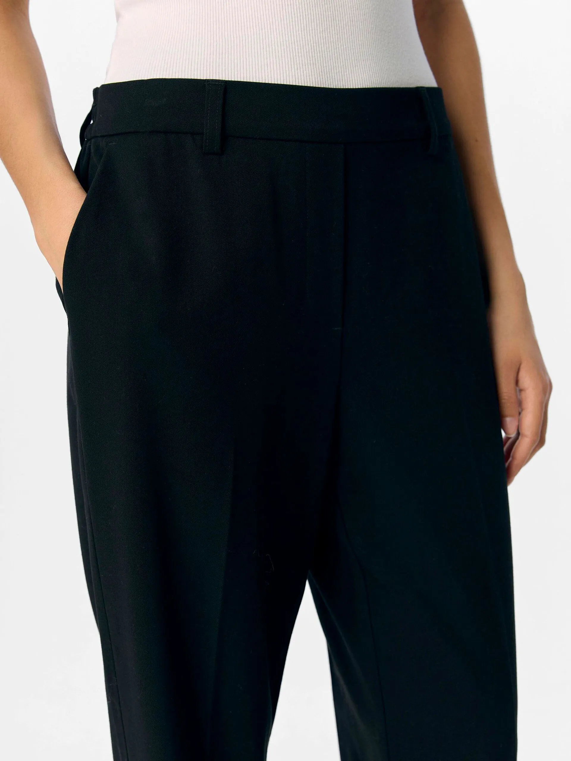 Object Lisa Pants Black stain resistant coating Breathable Motion