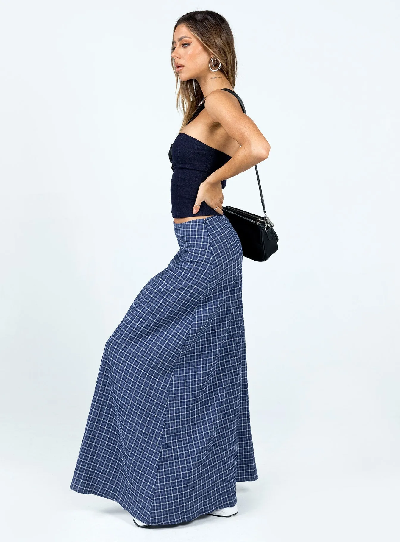garden party Janee Maxi Skirt Navy
