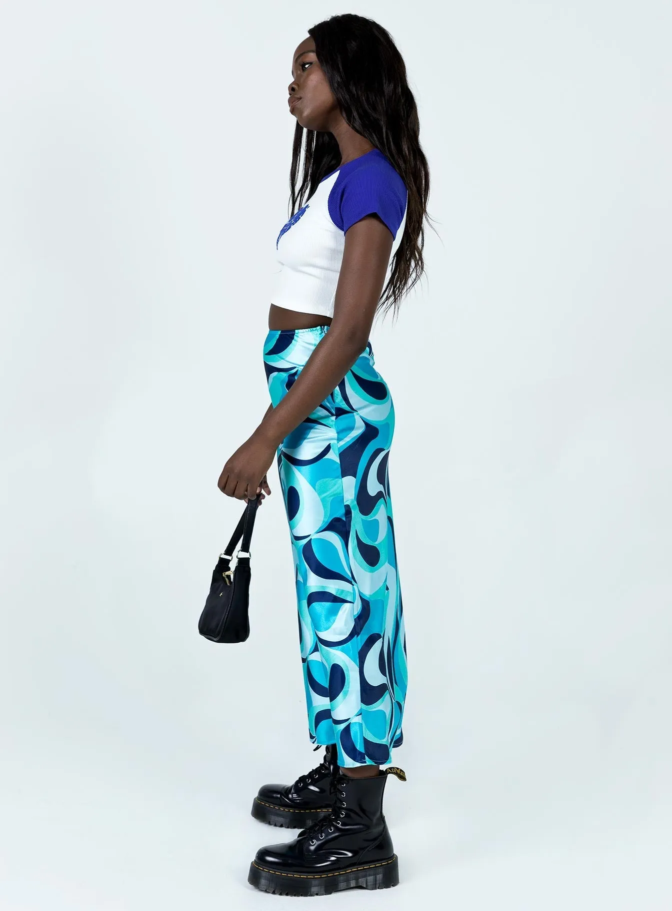 Tobin Maxi Skirt Blue Smart Look