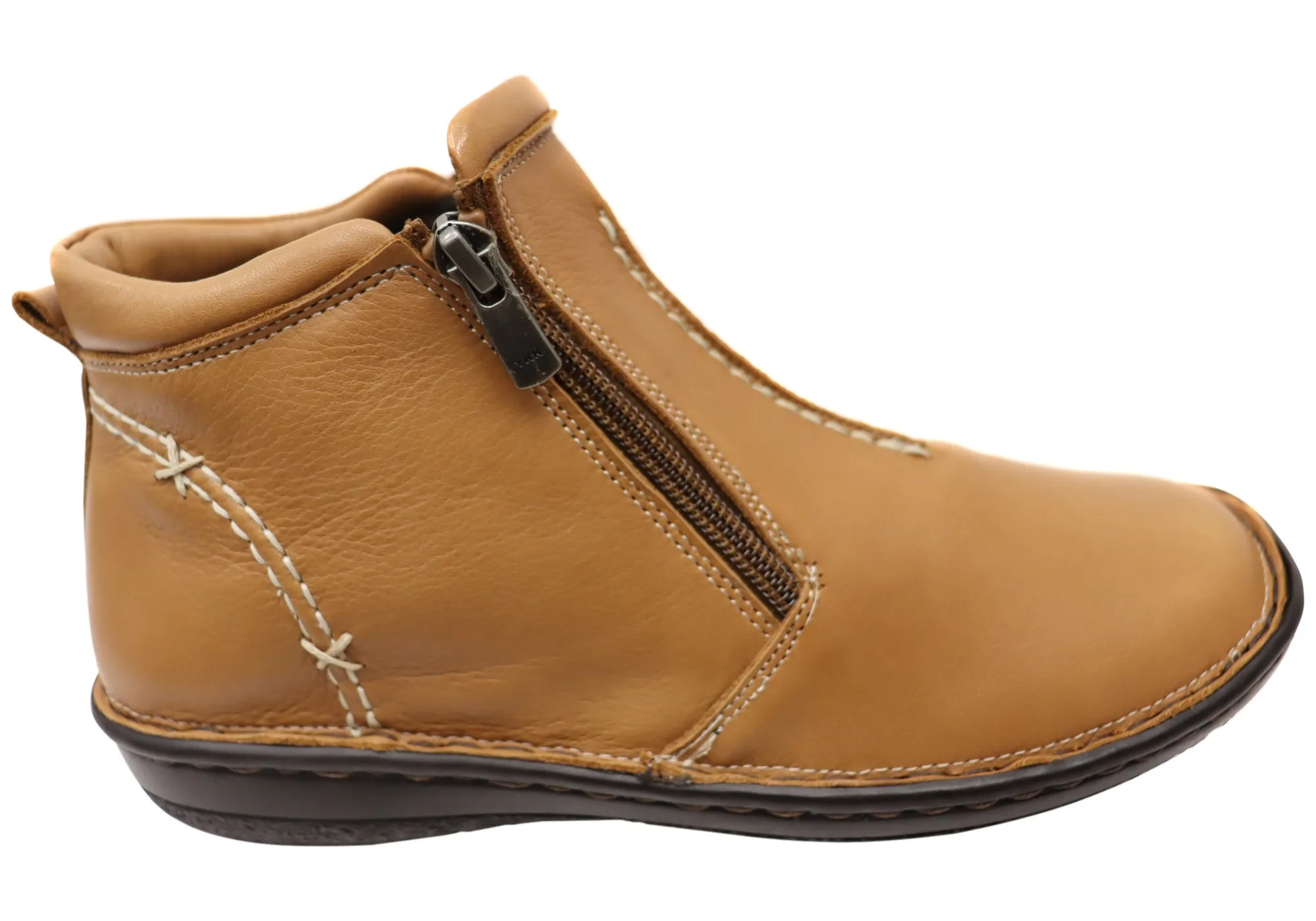 Rodeo Event Orizonte Luna Womens European Comfort Leather Ankle Boots