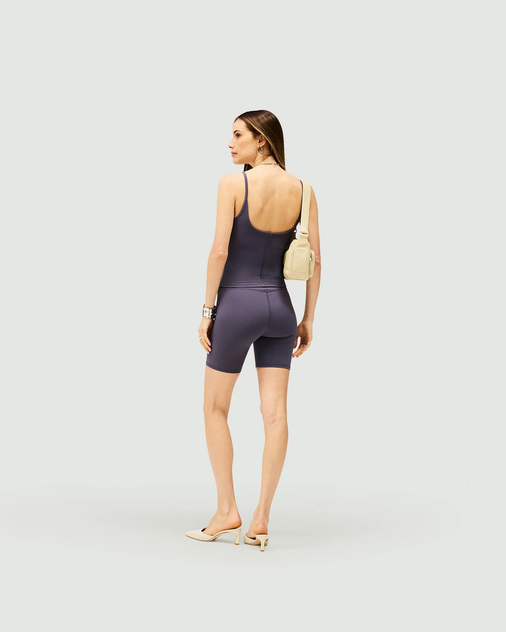 Owners Club Longerline Bike Short - Grey Thermoregulating Fabric present for him