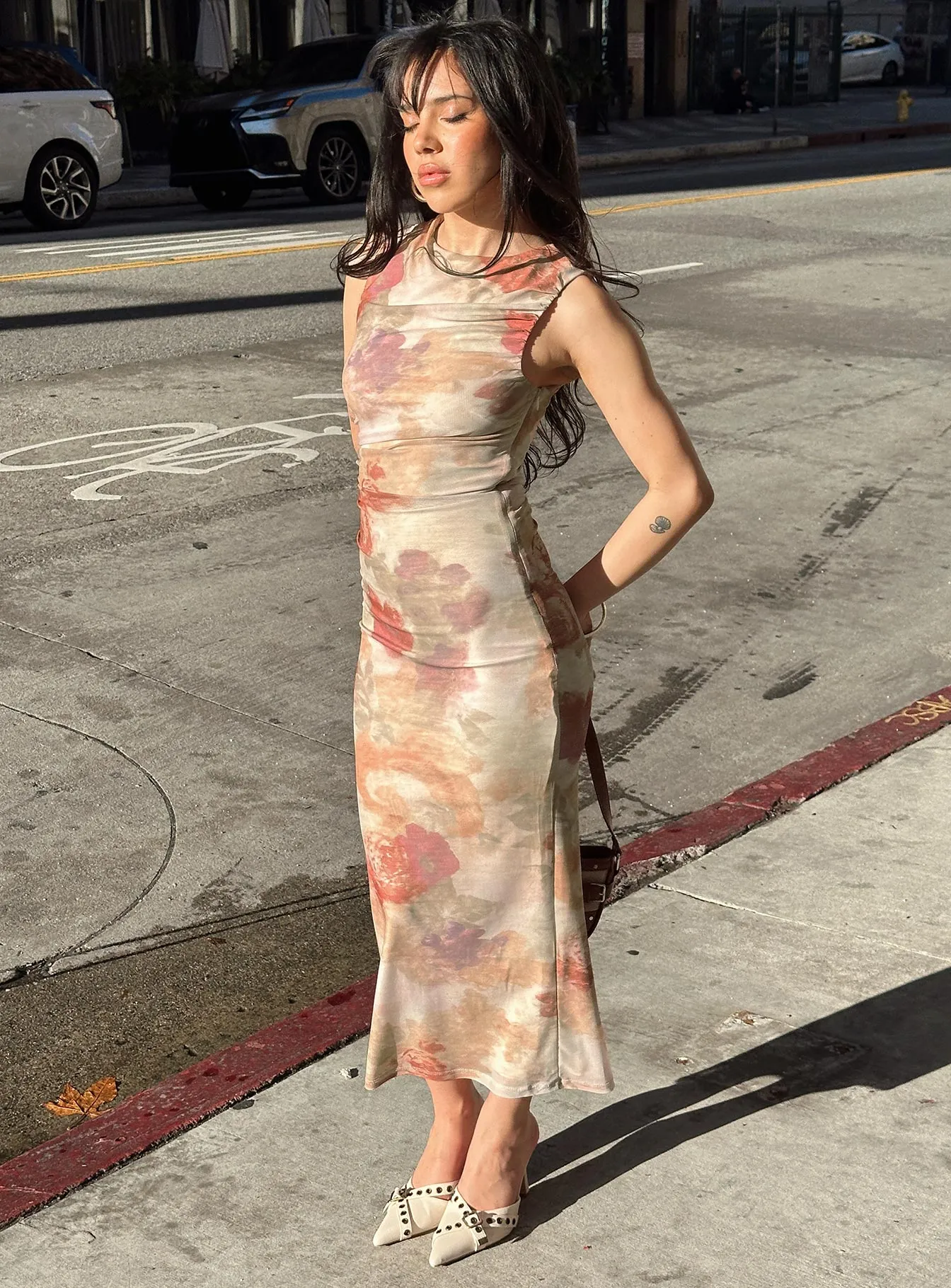 Comfy Comfort Relaxed Design Raminta Maxi Dress Multi